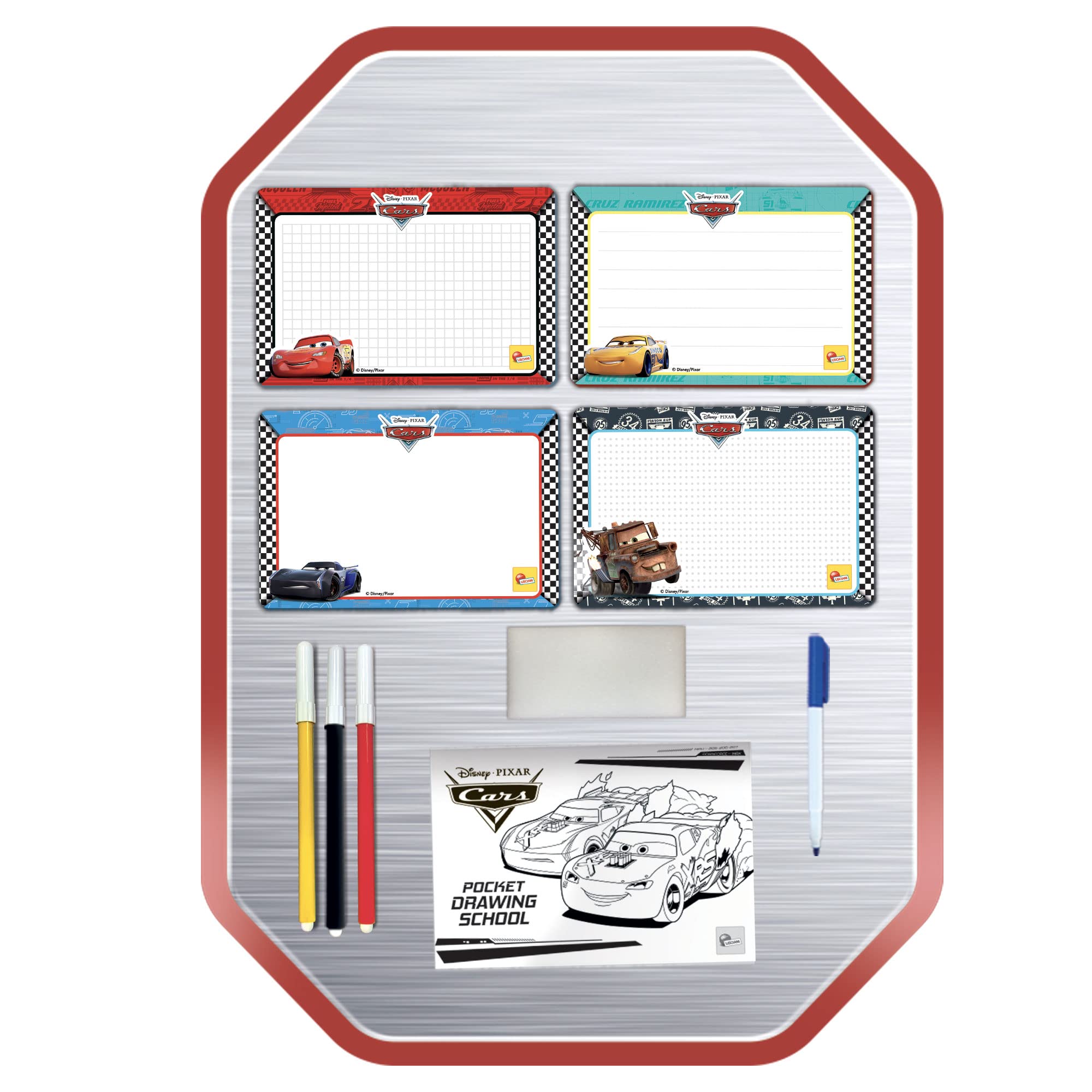 Lisciani Cars Pocket Drawing School, Kolor, 92208