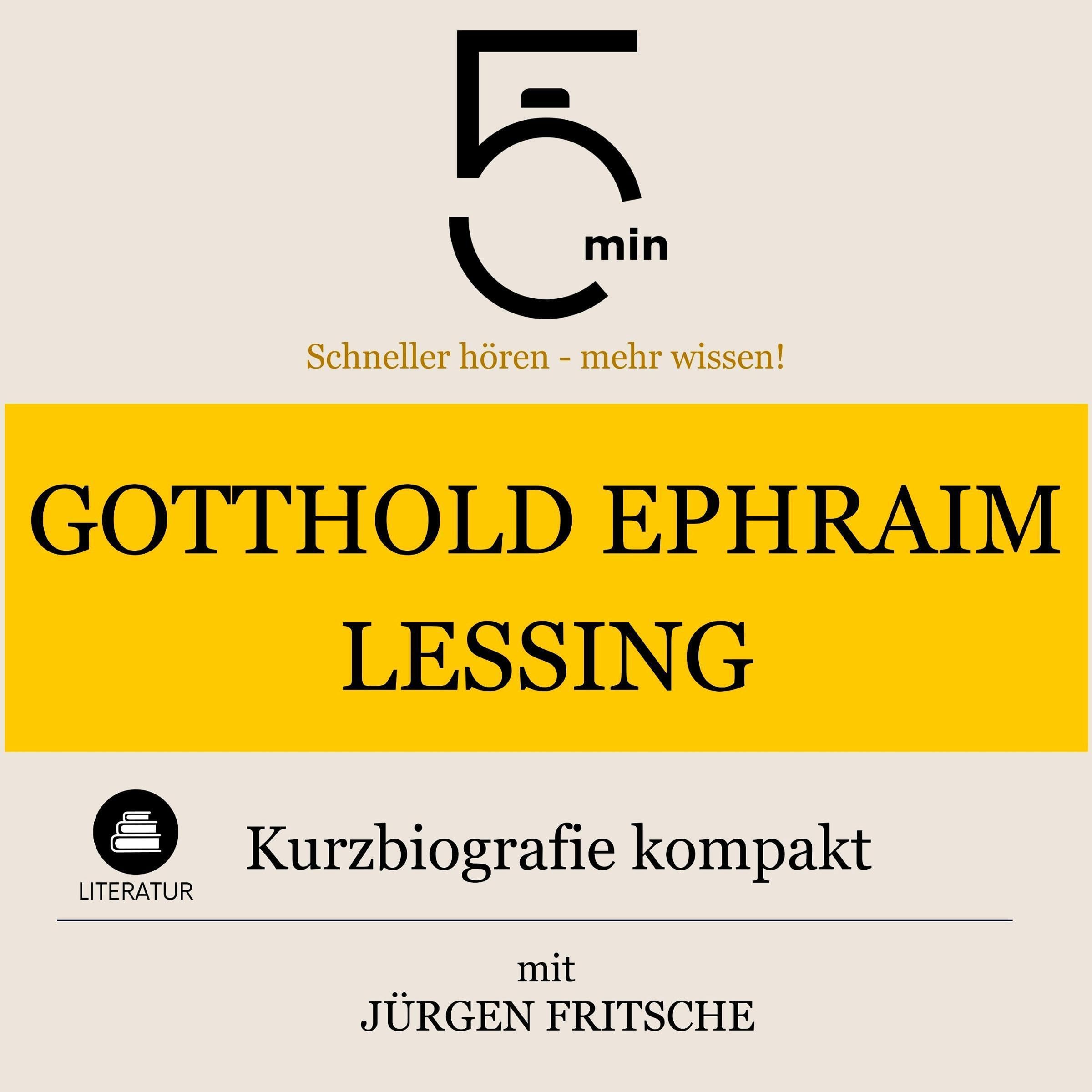 Cover art for Gotthold Ephraim Lessing - Kurzbiografie kompakt