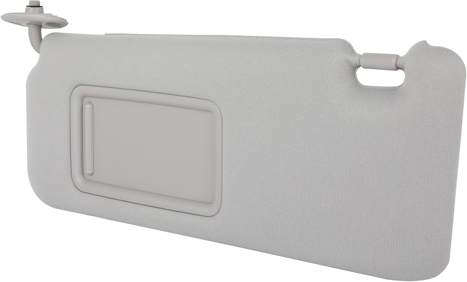 ECCPP Left Driver Side Sun Visor fit for Toyota for Scion Tc 2005 2006 2007 2008 2009 2010 (Without Sunroof, with Mirror, Without Light) Gray 74320-21210-B2