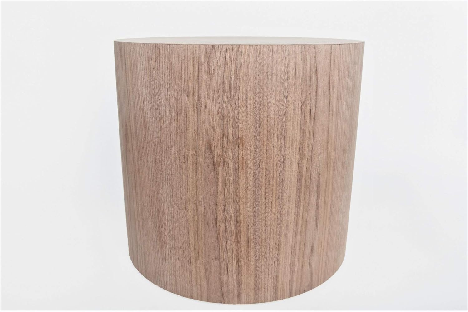 Keller 24" Tall x 24" Diameter Walnut Cylinder Table