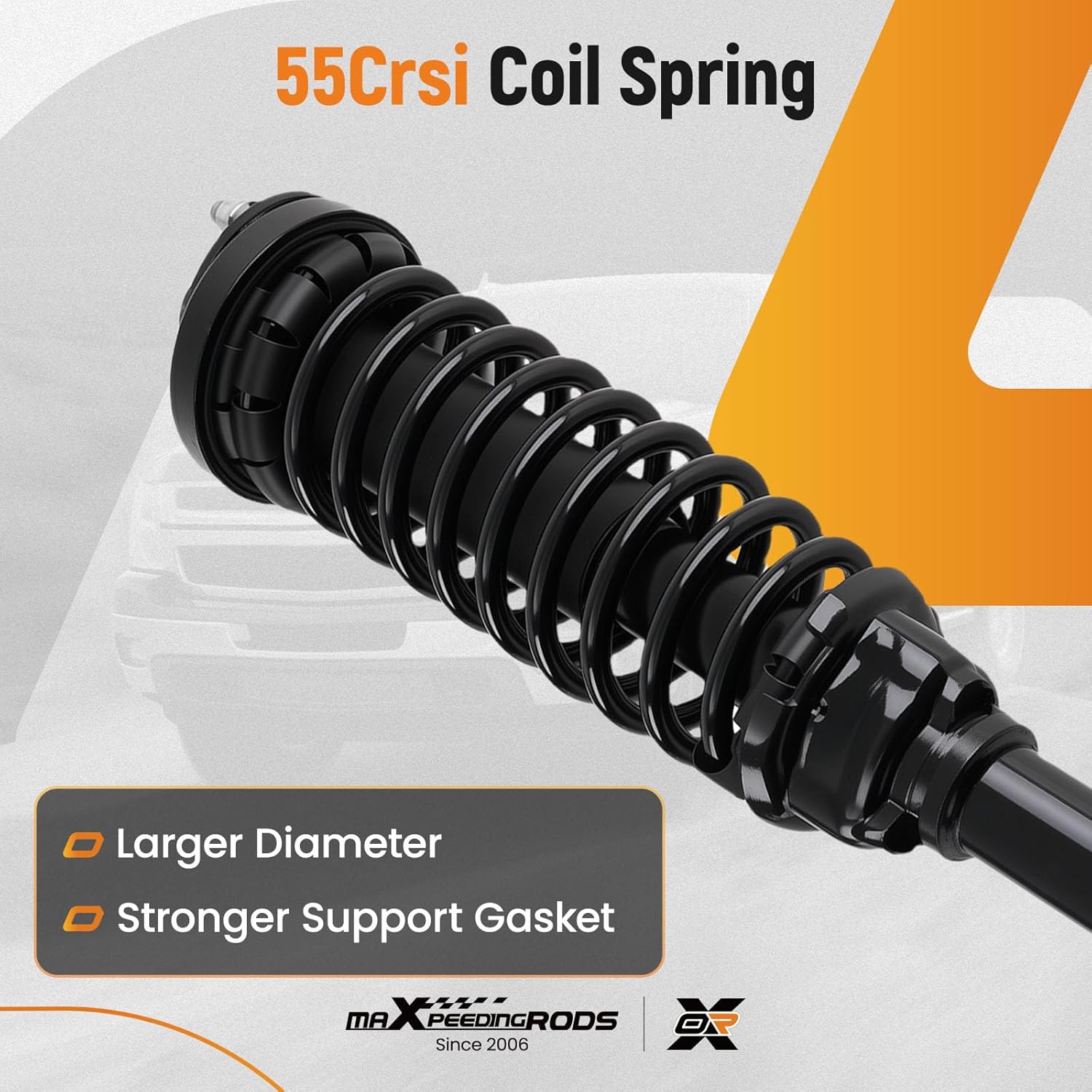 maXpeedingrods 4Pc Front & Rear Strut for Honda Civic 1996-2000 Acura EL 1997-2000, 171291R 171291L 171292 Shock Absorber Strut w/Coil Spring Assembly