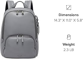 Amazon.com: TUMI - Voyageur Hannah Backpack - Leather Laptop