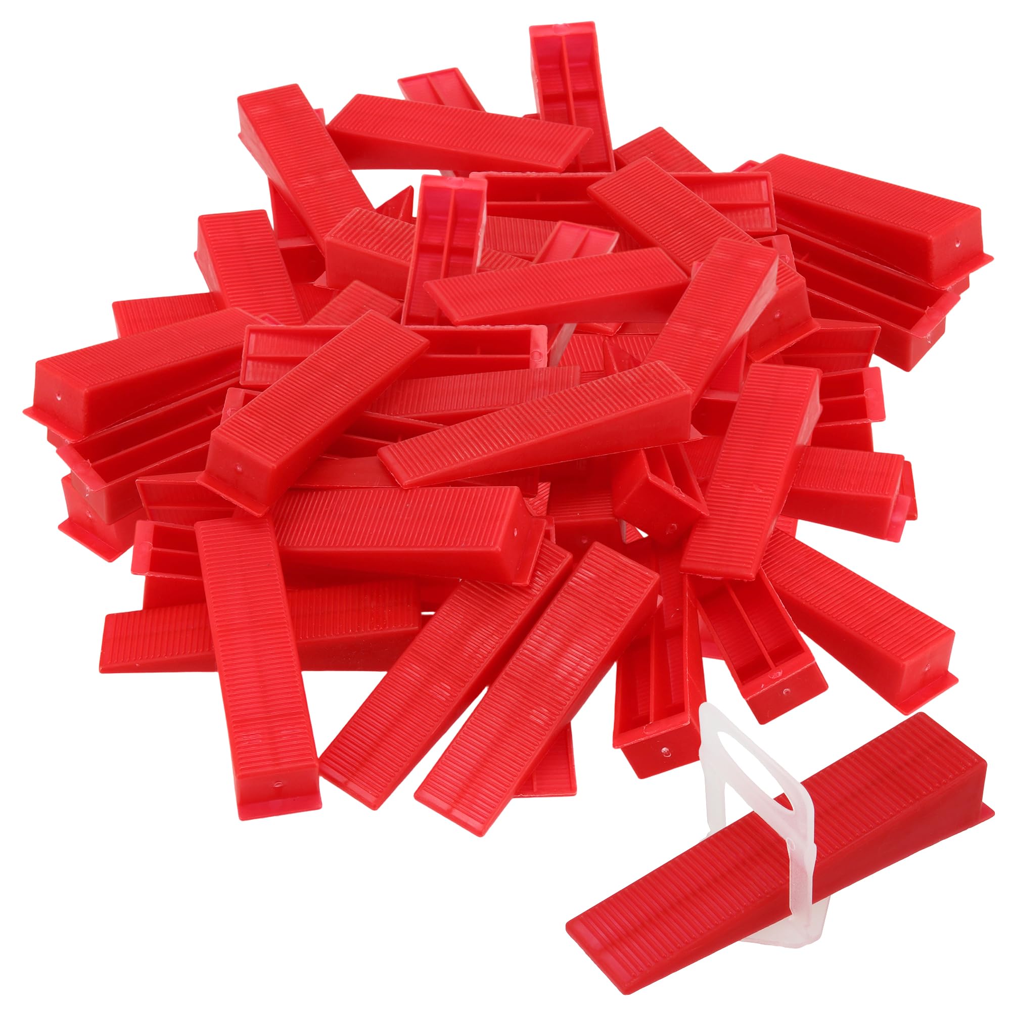 Sistema de nivelación de azulejos de 1/8 con 600 cuñas plásticas para cerámica