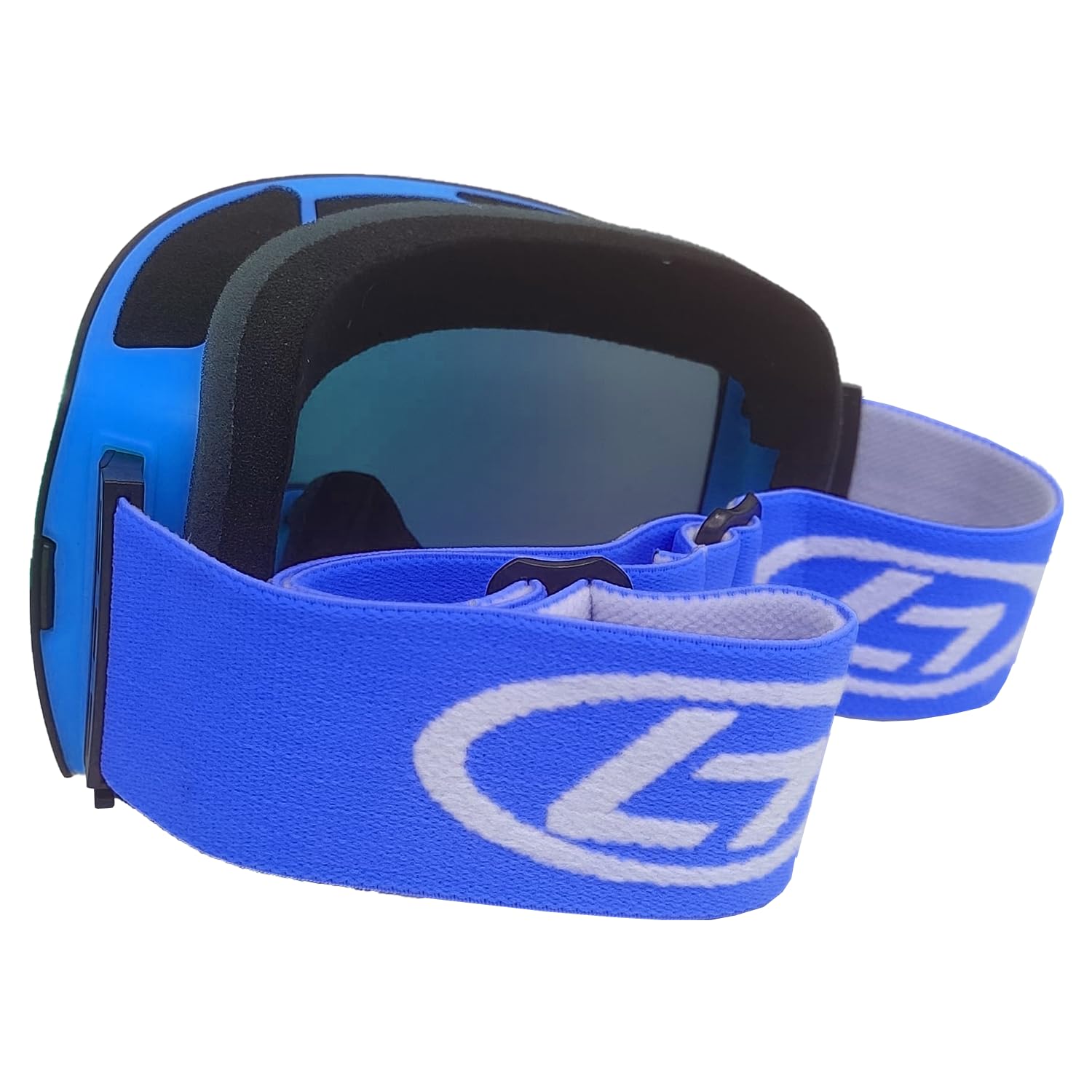 GOKYO K2 Ski & Summit Goggles Windy & high altitude trekking, skiing & mountain expeditions - Fog Resistant Ventilation System -Blue 1