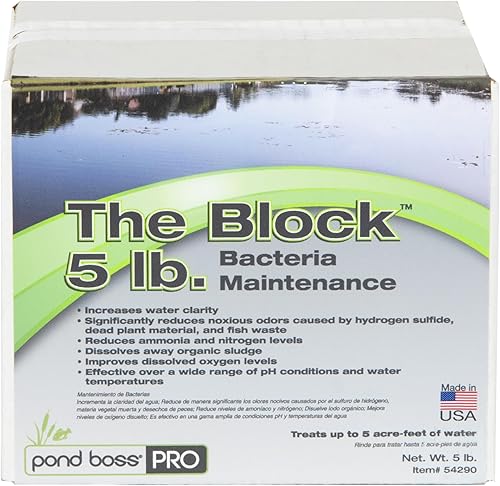 Pond BOSS Bacterias de bloque CBBPR5 Pro, 5 libras