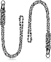 Vista 10 de Frienda Juego de 2 Cordones de Paracord de Servicio Pesado Collar de Silbatos Correa Trenzada 550 Cordón de Llavero para Actividades al Aire Libre