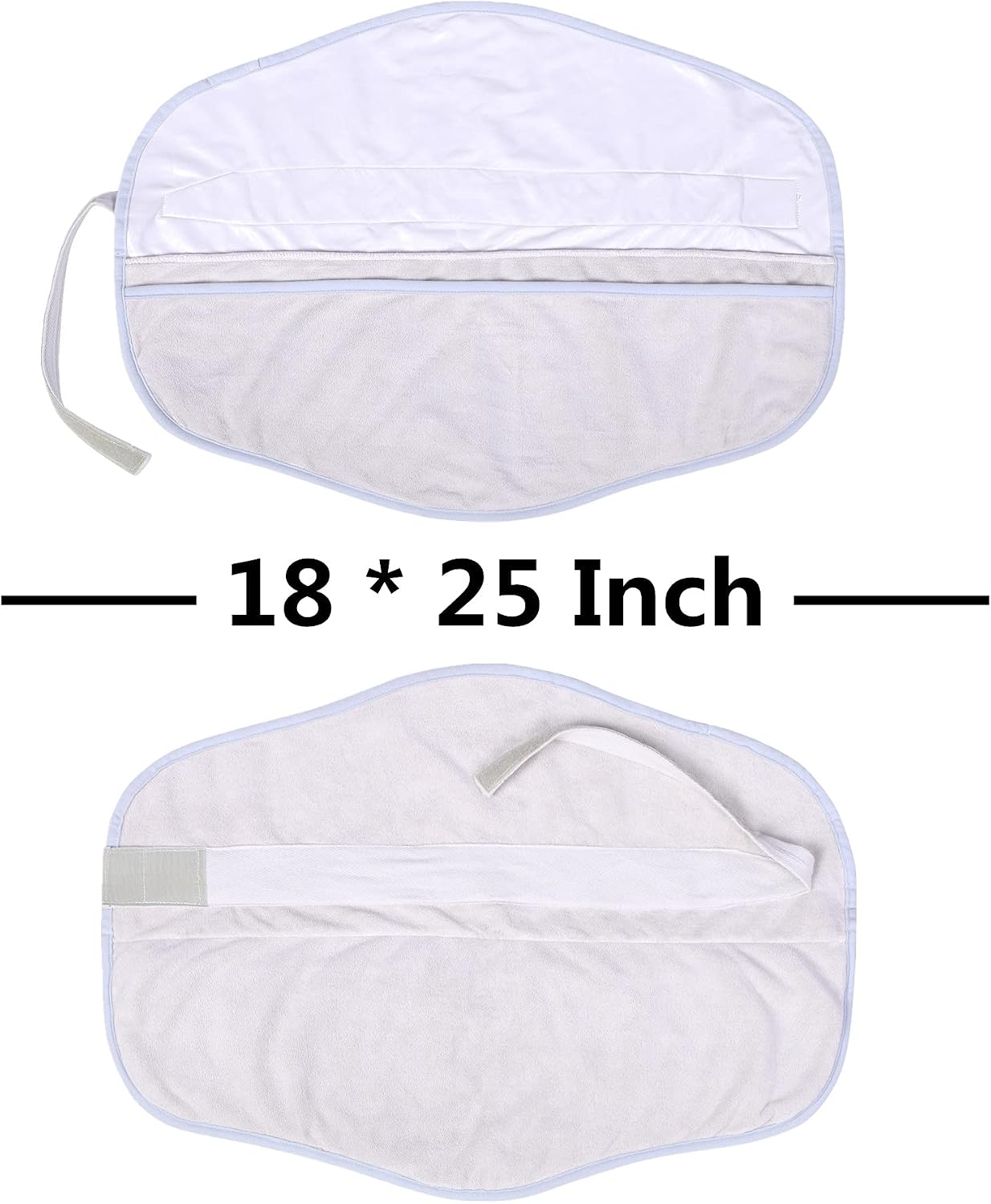 UNI-GO Moist Heat Pack, Neck 7"x24" Set with Terry Cover | Relieve Body Fatigue, Pain Relief, Backache, Arthritis, Joint Stiffness, Sprains, Bruises, General Soreness & Spasms