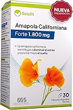 California Forte Poppy 1800 mg, 30 Capsules | Provides Peace of Mind, Promotes Sleep & Rest | 100% Natural | Relafit - MS Laboratories