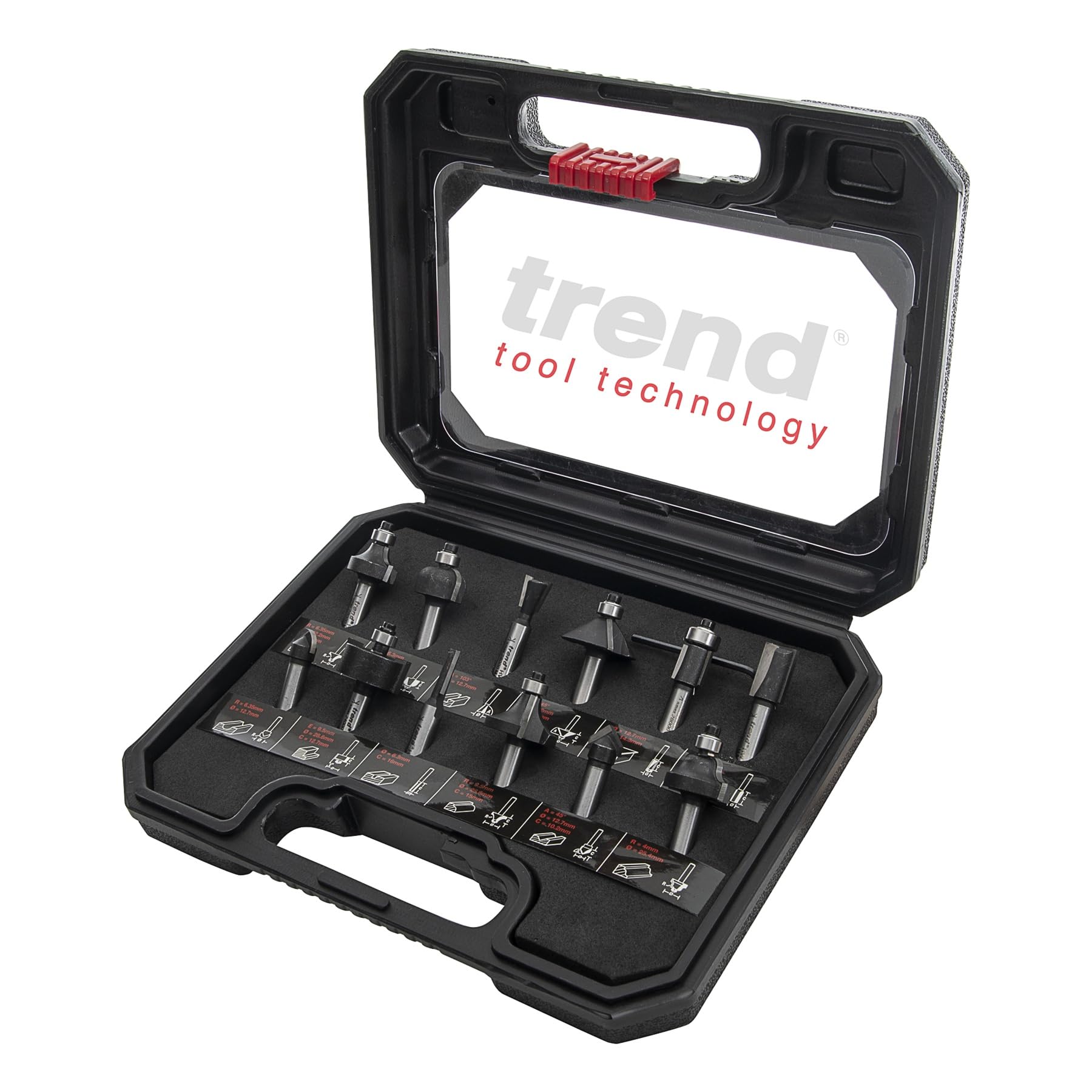 Trend 12 Piece Starter Cutter Set Set 1 Set/Ss8x8mmtc