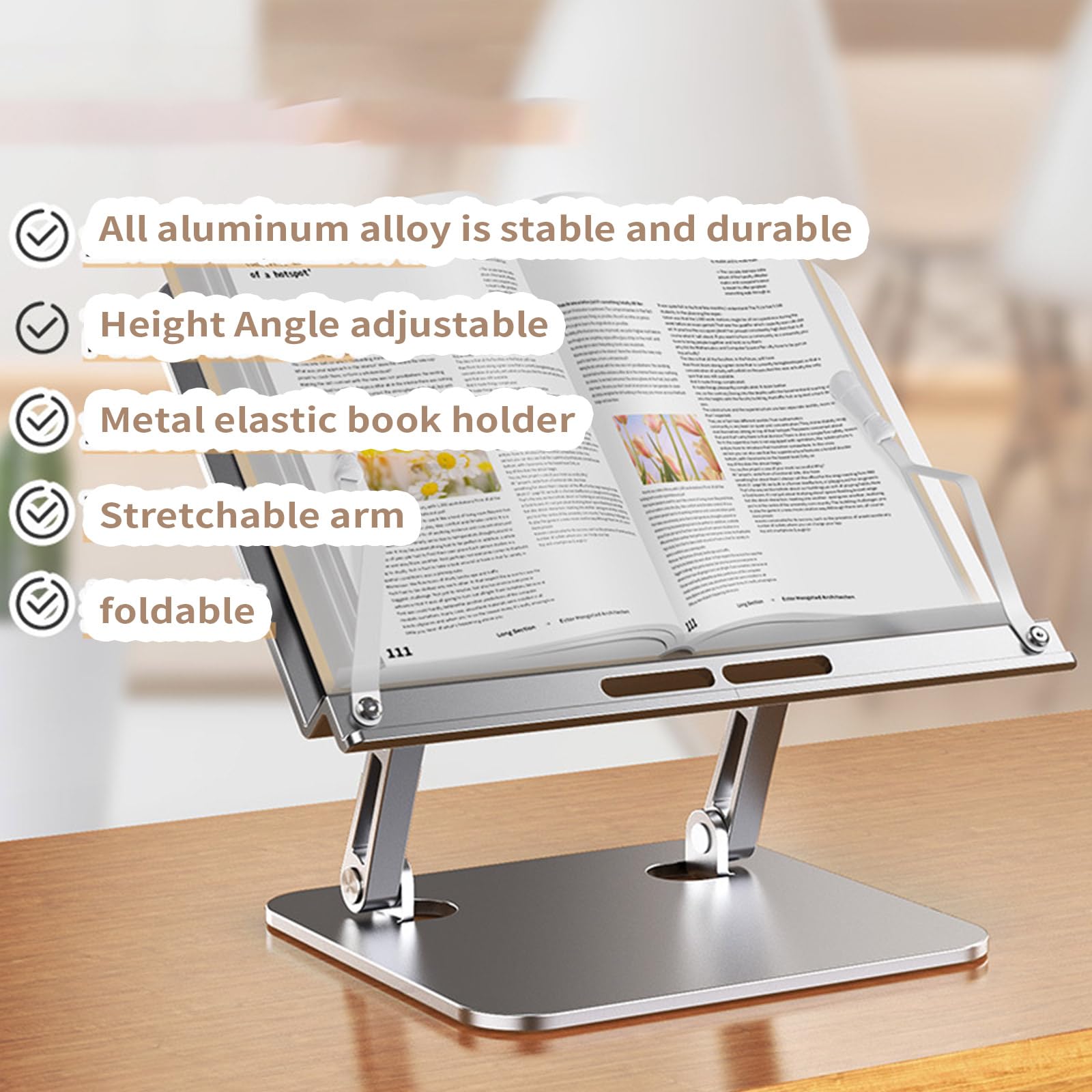 Pieghevole Tablet Stand Supporto di Raffreddamento Staffa Antiscivolo CNC Lega di Alluminio Per Pad Base Telefono