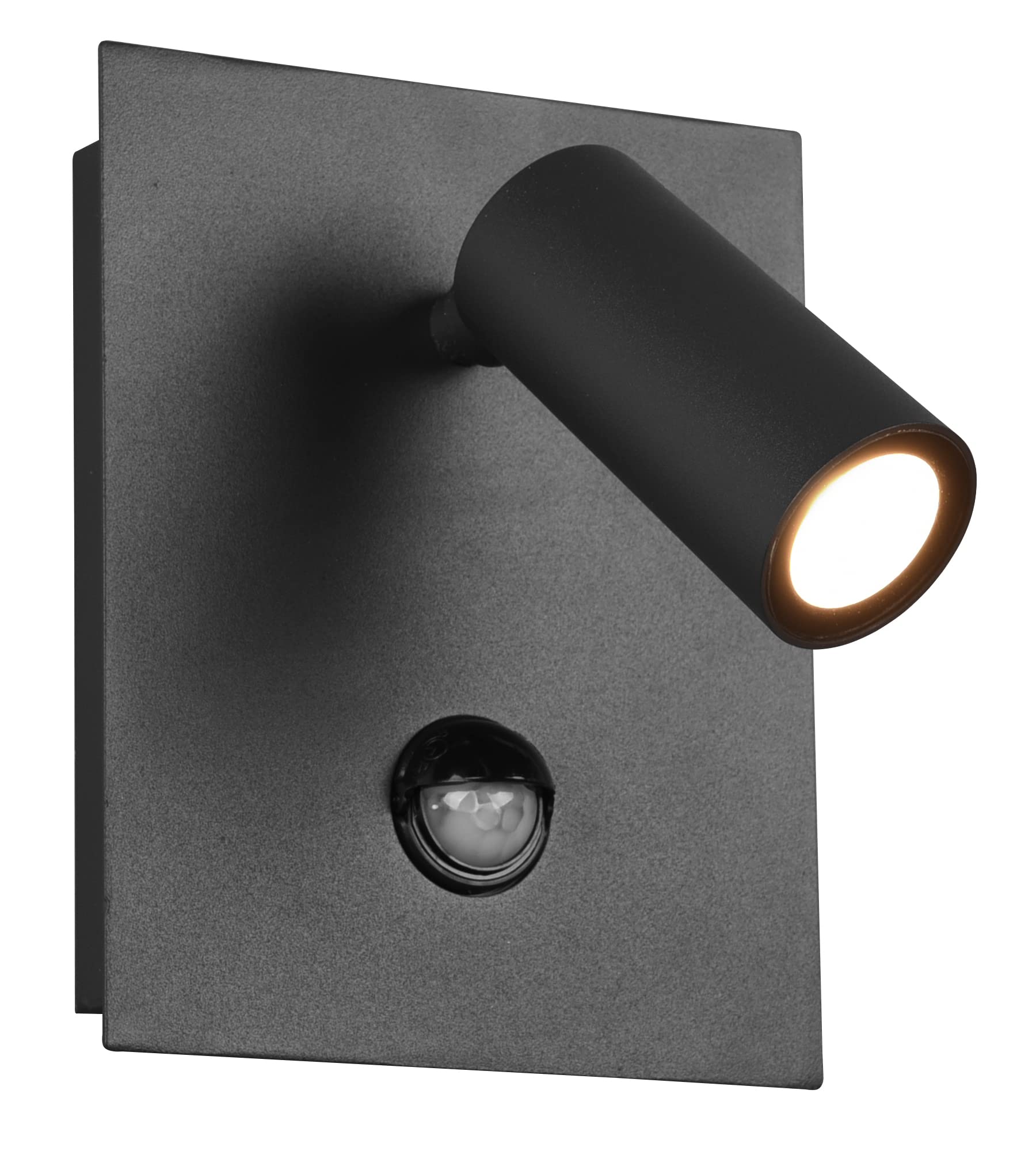Trio Leuchten LED Außen Wandleuchte Tunga 222969142, Metall Anthrazit, inklusiv 3.5 Watt LED, Bewegungssensor