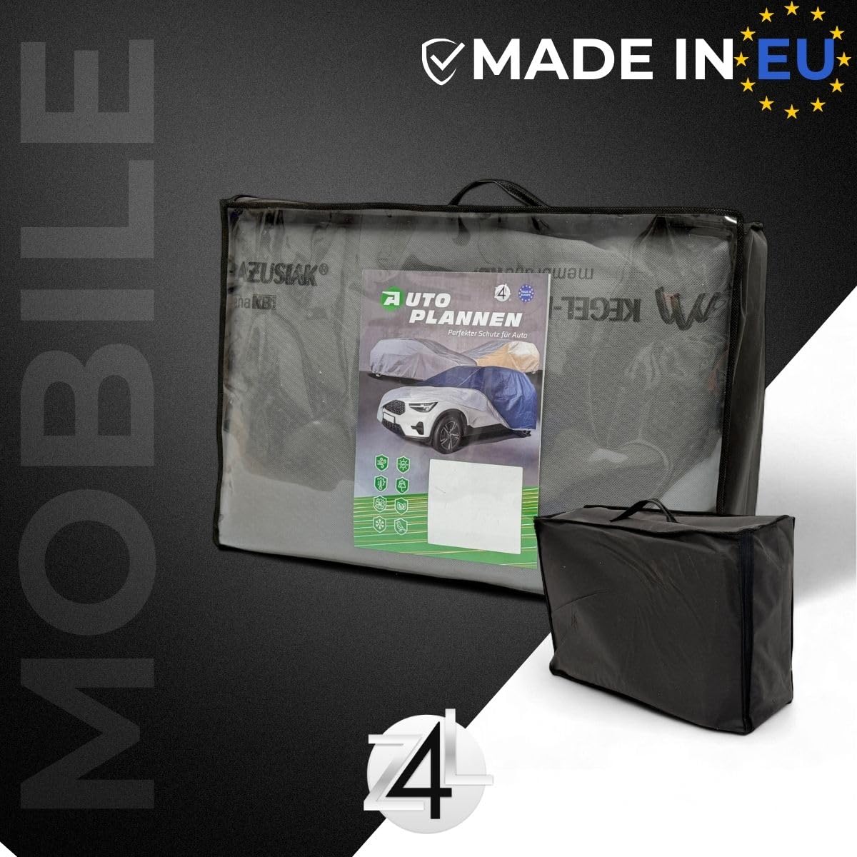Z4L Premium Autoplane passend für Z4 E85 Bj. 2002- / 2009- / 2016- atmungsaktiv 4-Schicht Outdoor Schutz