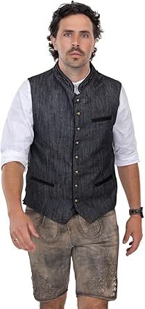 Schöneberger Trachten Couture Lugano Leren herenbroek met traditionele riem, traditionele vintage klederdrachtbroek voor Oktoberfest van nubuckleer, Bruin, 50 Schöneberger Trachten Couture Lugano Leren herenbroek met traditionele riem, traditionele vintage klederdrachtbroek voor Oktoberfest van nubuckleer, Bruin, 50