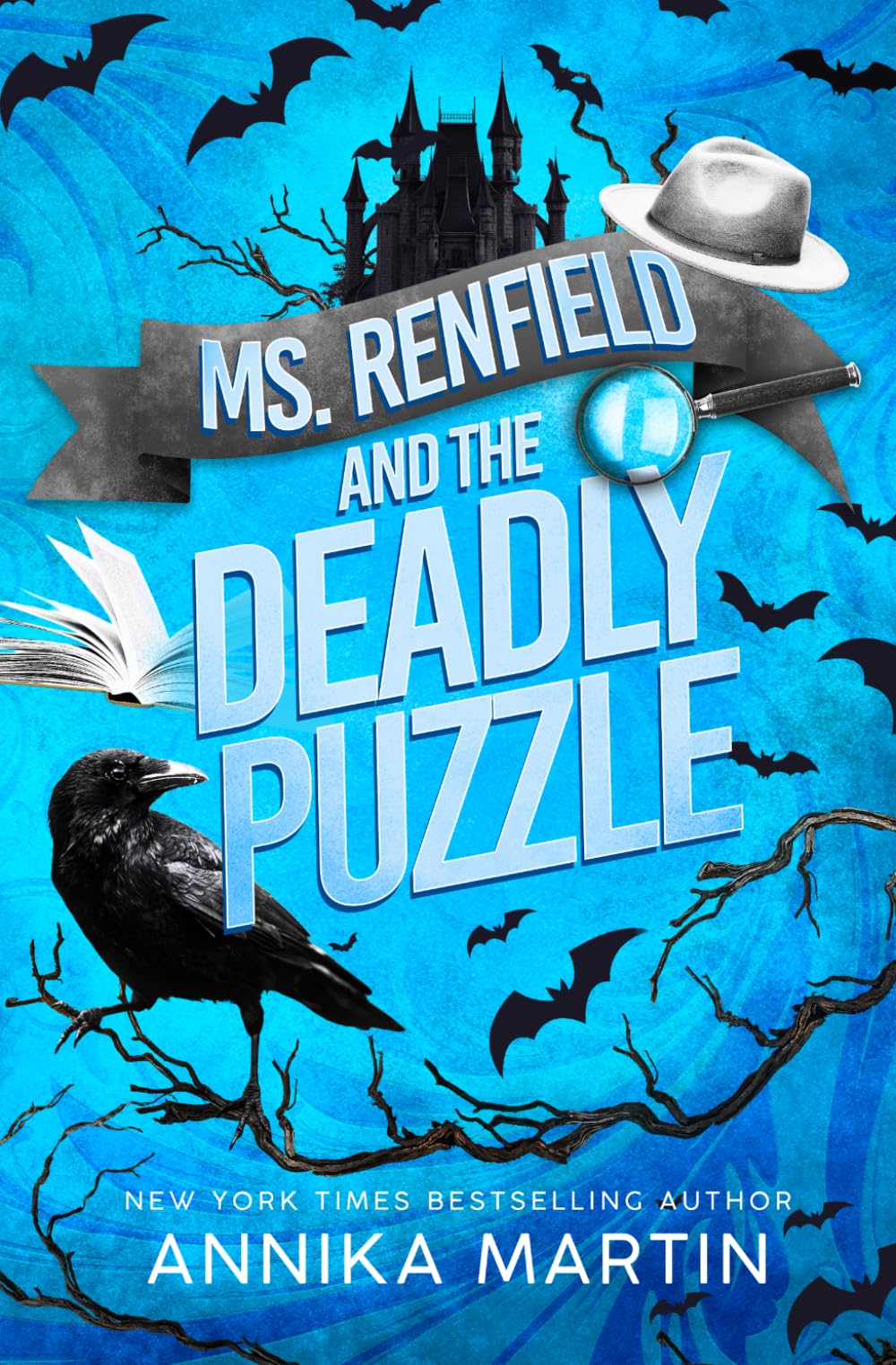 Ms. Renfield and the Deadly Puzzle: Just a Nerdy Woman Solving Murders with Her Impossible Vampire Boss (Immortal Boss)