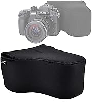 Vista 16 de JJC - Funda de neopreno ultra ligera en negro para cámara Fuji Fujifilm X-T100, X-T30, X-T20, X-T10 + lente 50-200mm/50-230mm, bolsa para Olympus