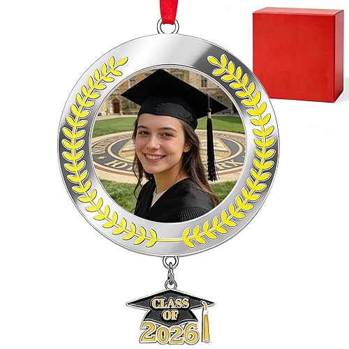 Graduation Picture Frame Ornament 2026 - Class of 2026 Christmas