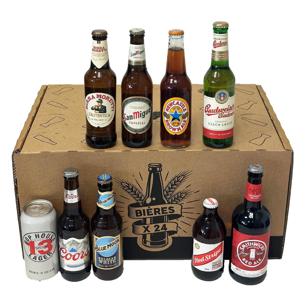 Coffret 24 bières du monde différentes