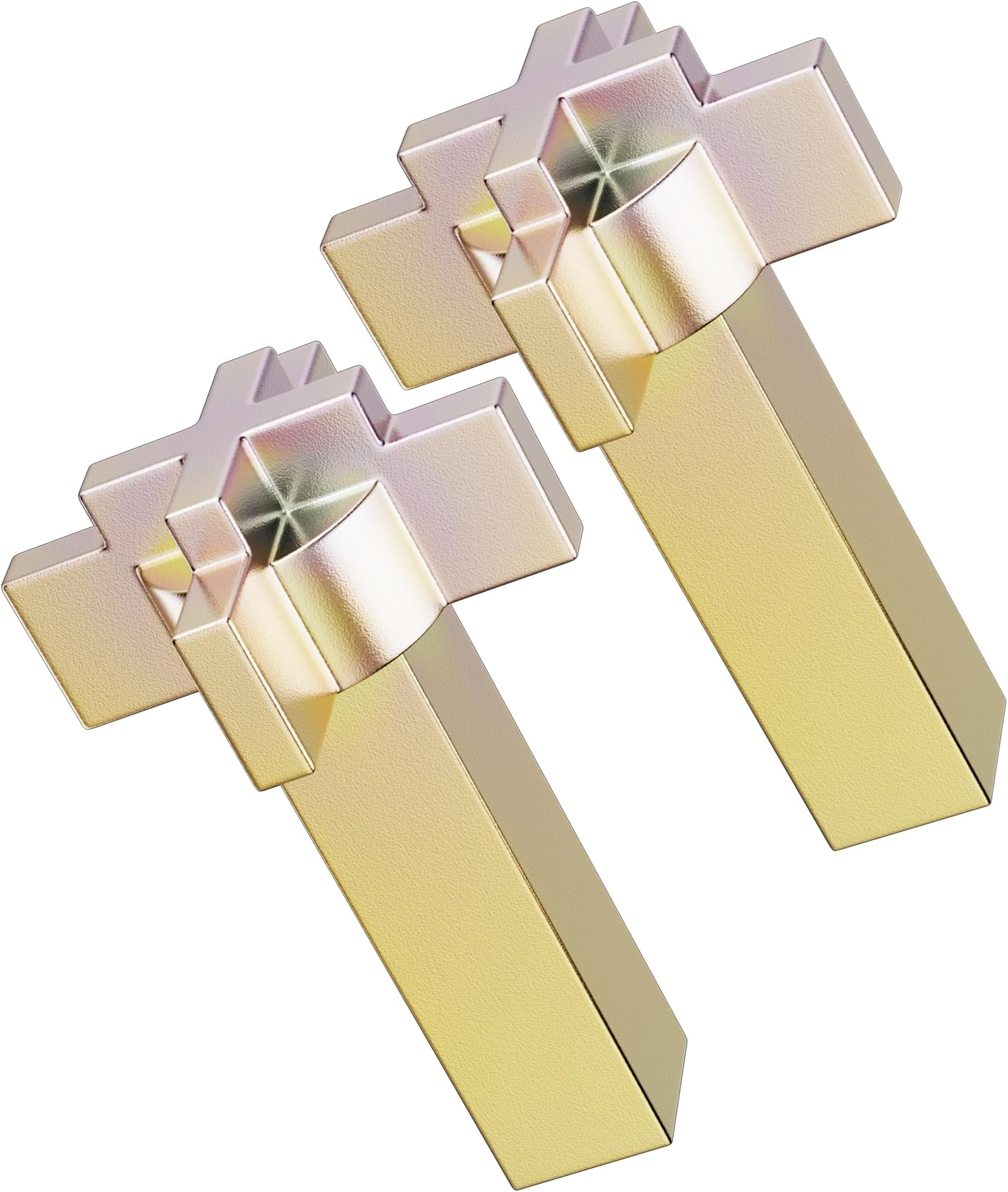 Hinged Door Lock Actuator for Patio Doors,Compatible with Andersen 400 Series Frenchwood Hinged (in-Swing and Out-Swing) Manufactured from 1988 to Present. 2579542 Lock Actuator Parts-2 Pack