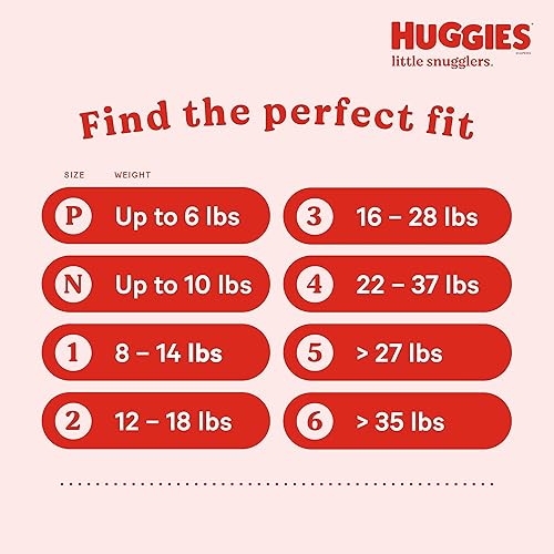 Miniatura 2 de Huggies Pañales para recién nacidos, pañales Little Snugglers para recién nacidos, tamaño recién nacido (hasta 10 libras), 144 unidades