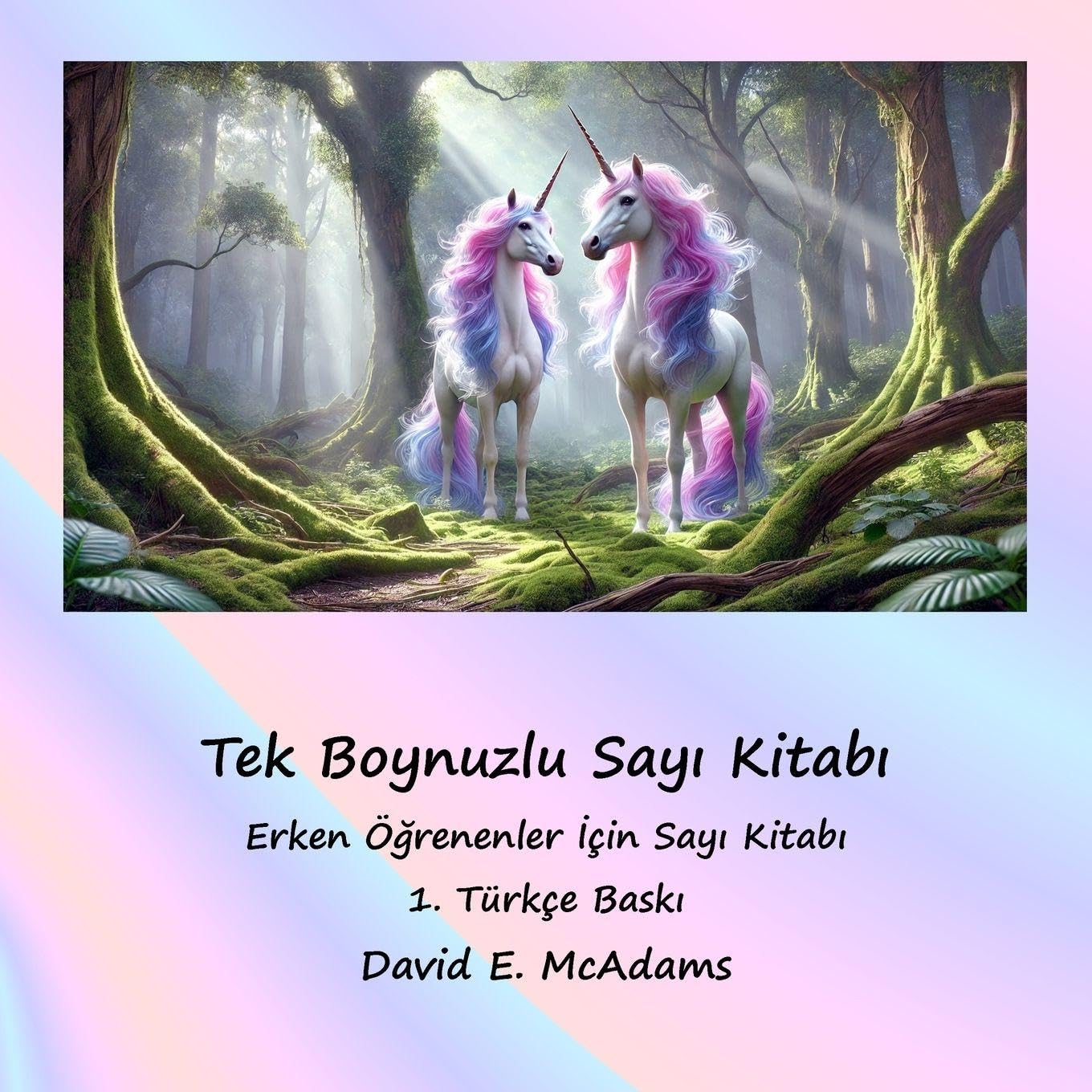 Tek Boynuzlu Sayı Kitabı: Erken Öğrenenler İçin Sayı Kitabı (Çocuklar İçin Matematik Kitapları)