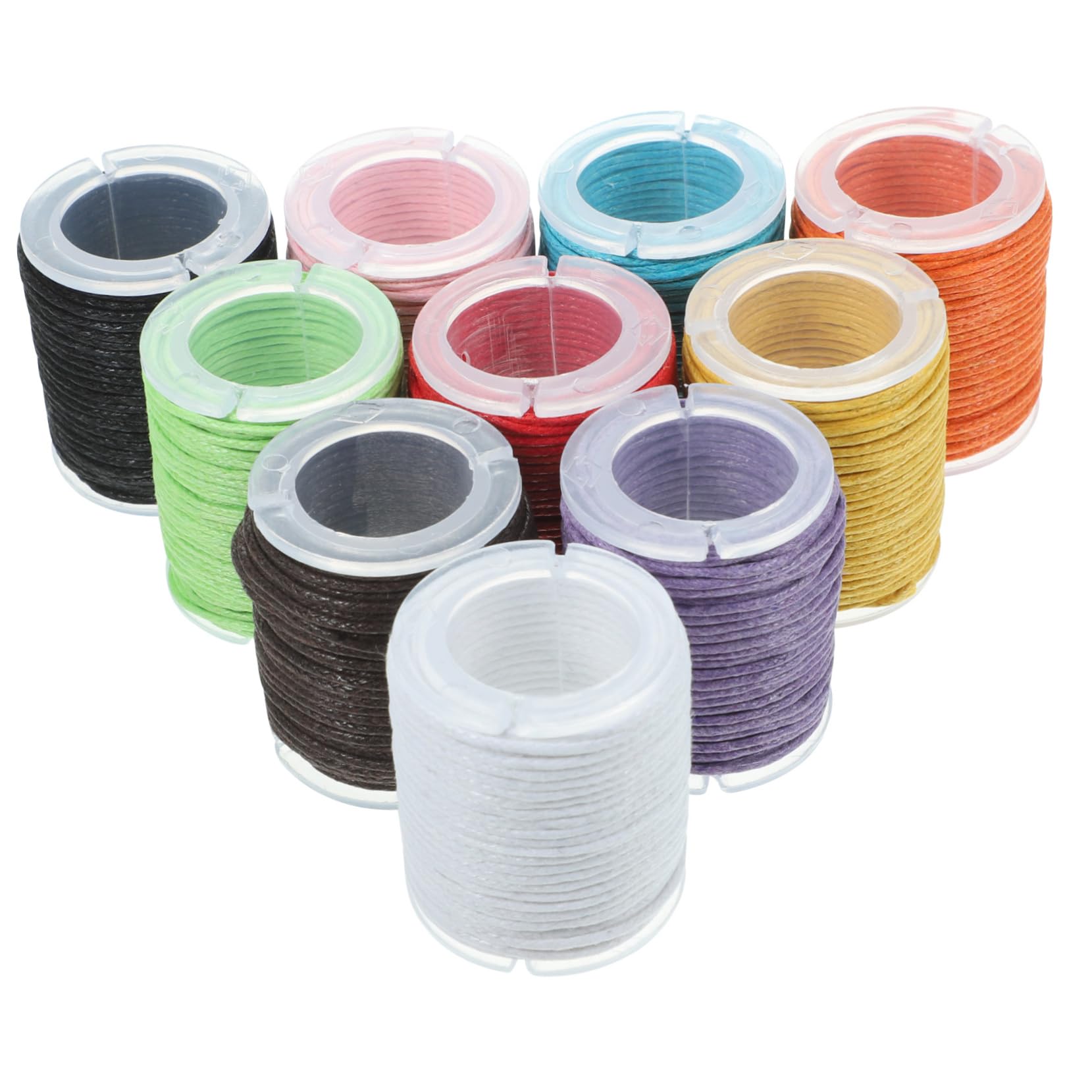 Corde coton ciré anti-effilochage pour bracelets sans nœud complexe