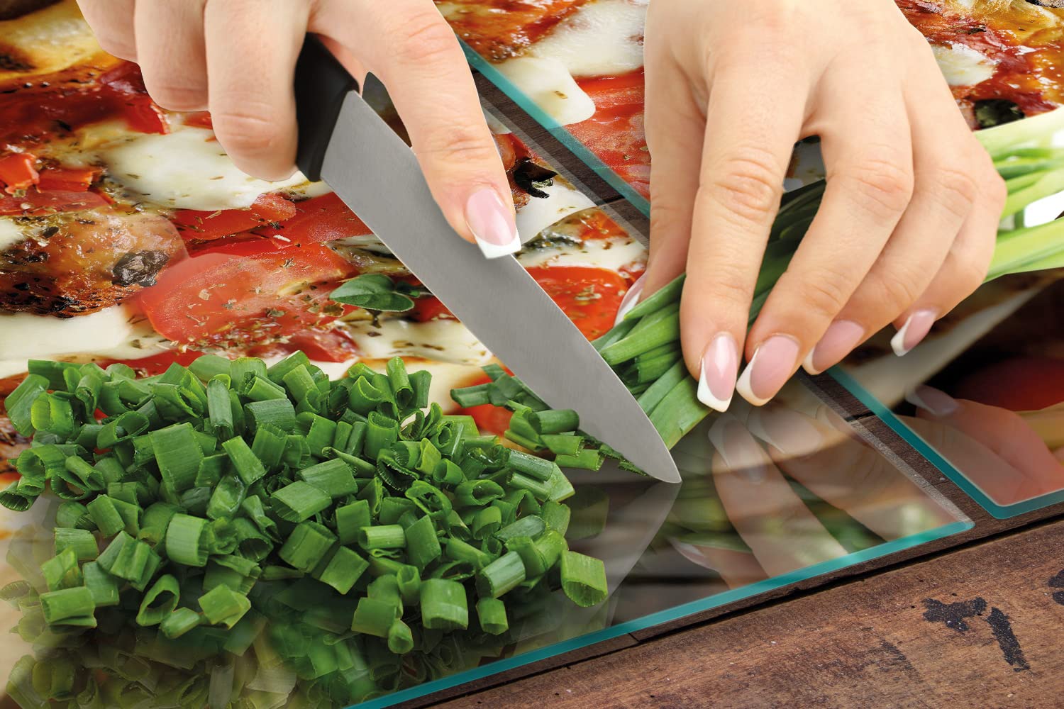 TMK - Copri Piano Cottura Induzione 60x52 Cm Copertura Per Piano Cottura In Vetroceramica 1 Pezzi Universale - Foto 11