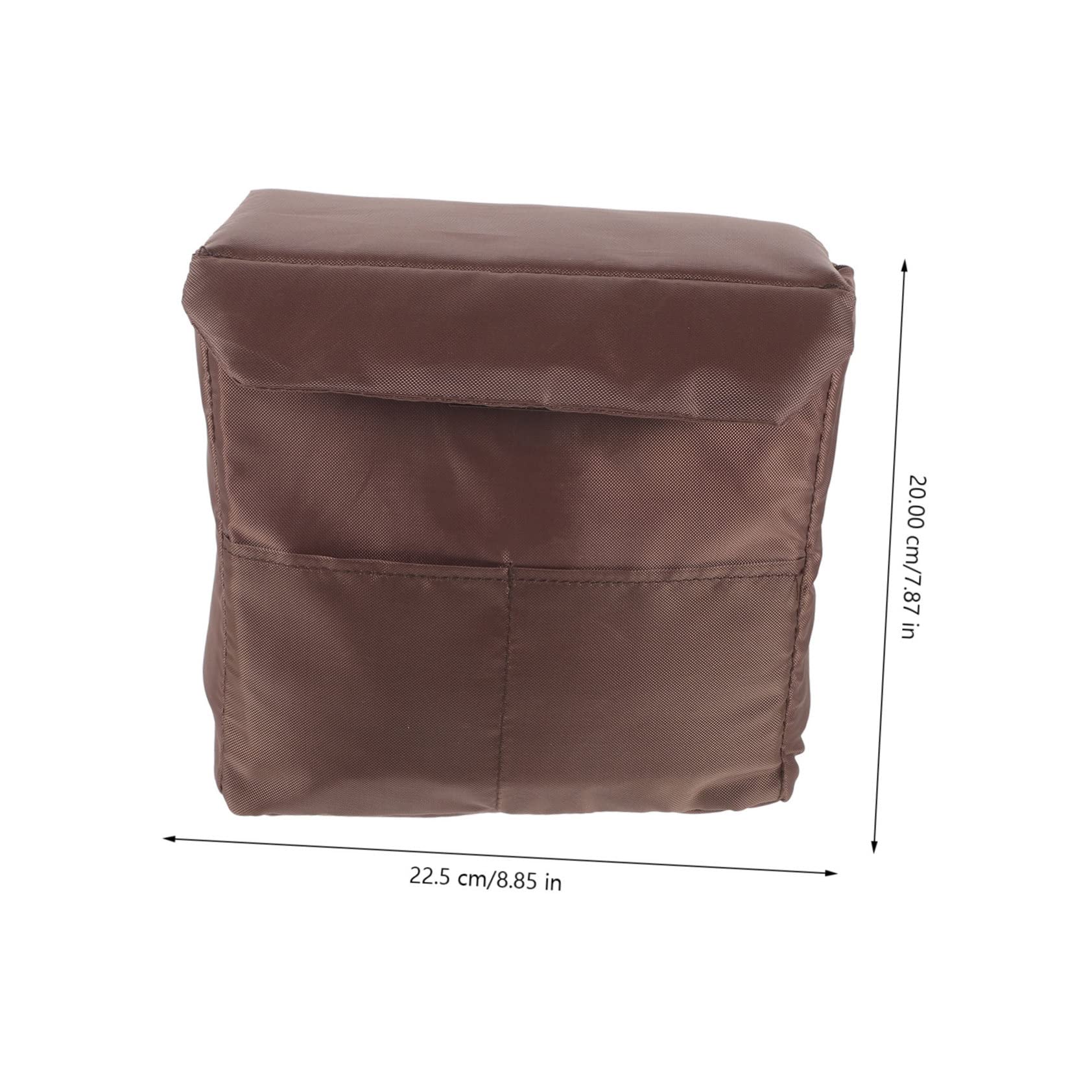 Angoily 2 Piezas Manga de la cámara Mochila Bolsas de cámara para cámaras réflex Digitales cámara Digital Camera Bag Camera Backpack Bolsa Acolchada Inserto de cámara Nylon Coffee