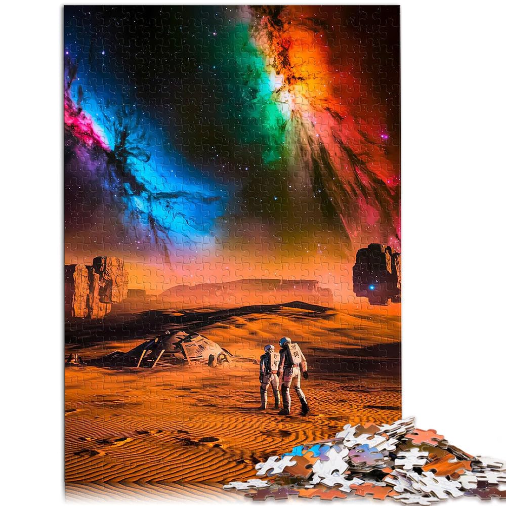 Puzzle per adulti e ragazzi 2000 pezzi Astronauti su un pianeta alieno Fatto di cartone Adatto a persone dai 14 anni in su Vacanze a casa: ammazzare il tempo Regali di giochi impegnativi