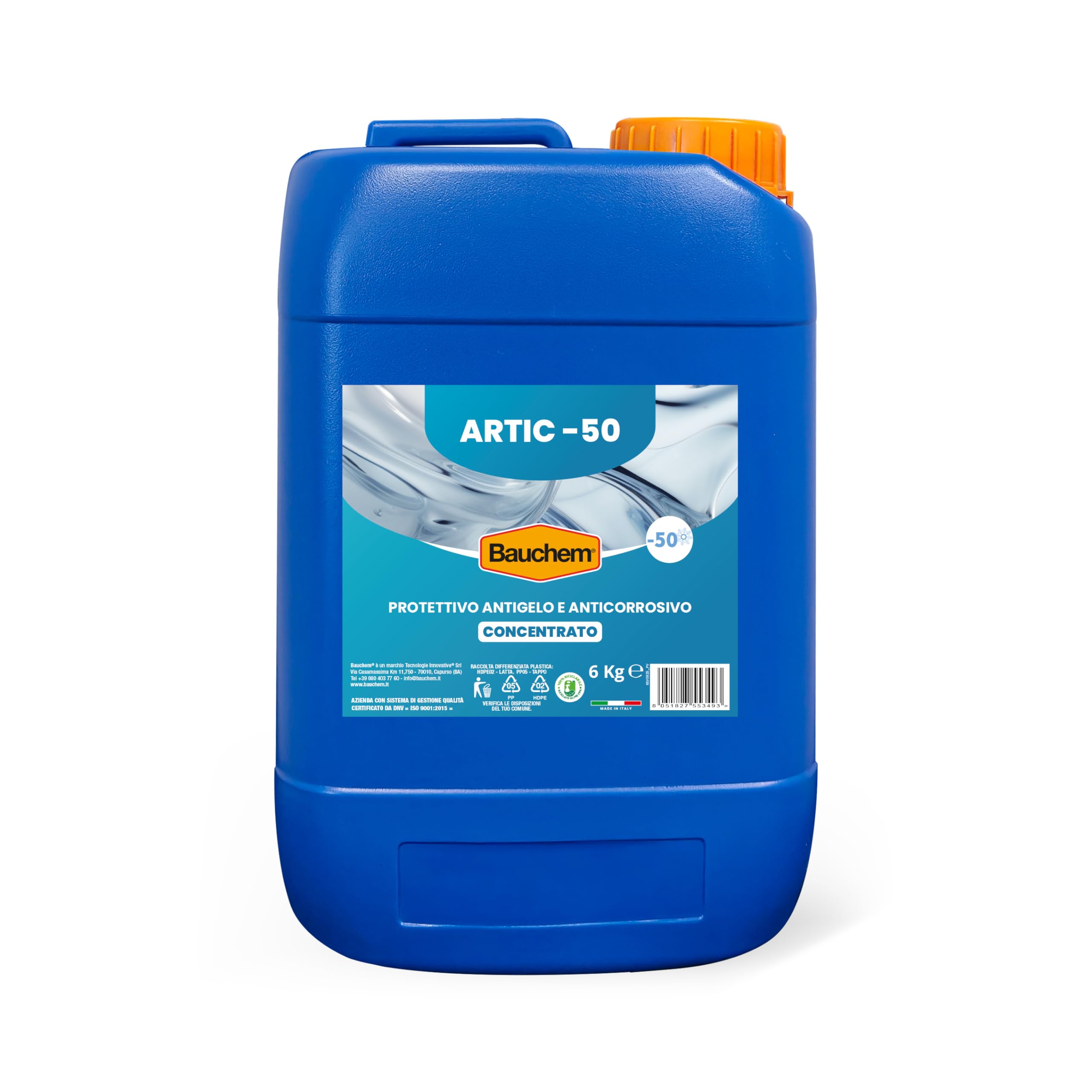 Artic -50 Antigelo Protettivo Anticorrosivo Concentrato 6 kg