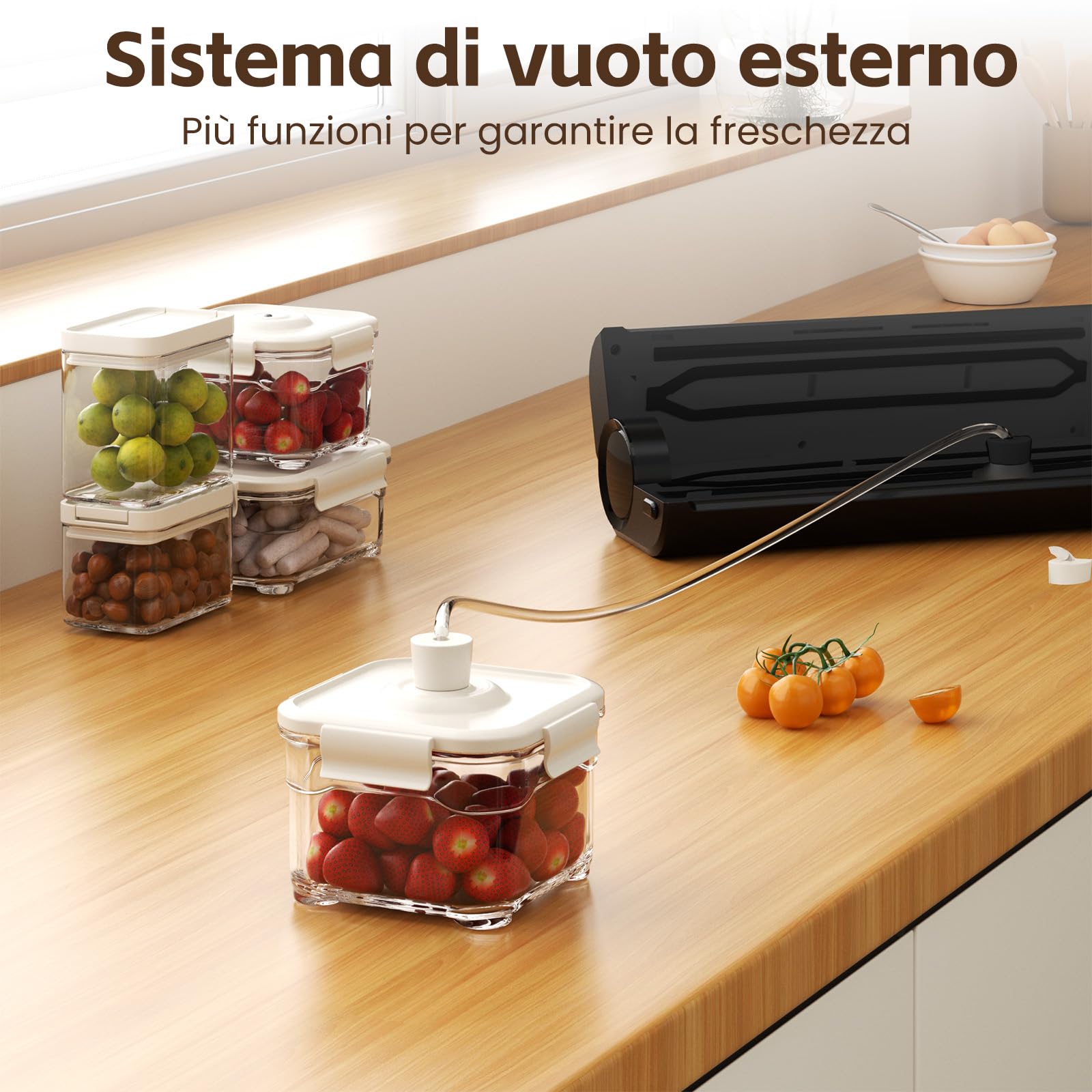 Macchina per Sottovuoto, Sigillatrice per Fast Food Con