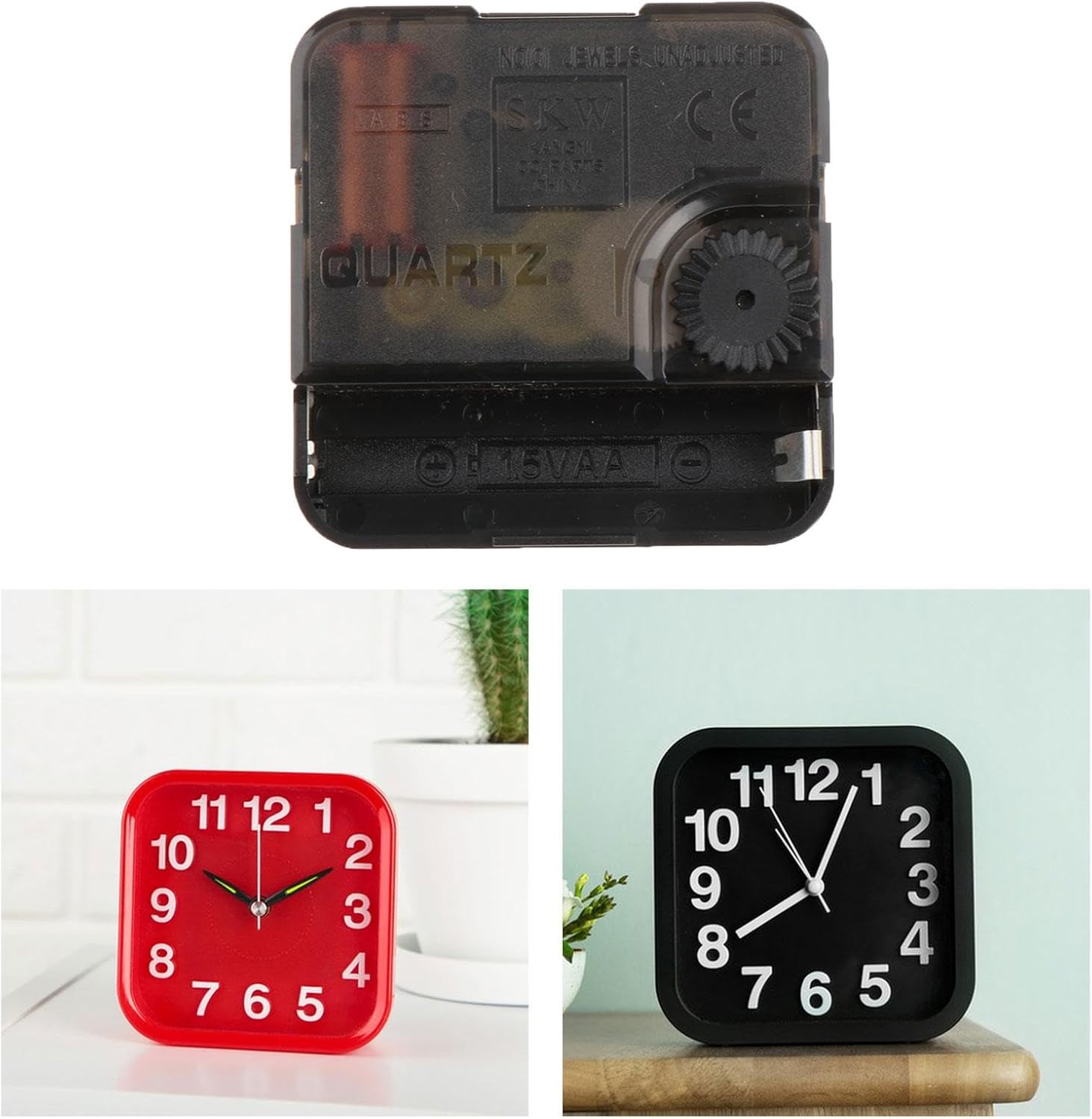 CALANDIS™ Wall Clock Movement Clock Mechanism Replacement for Home Living Room Bedroom | Watches for Parts | Parts Tools & Guides | Watches Parts & Accessories