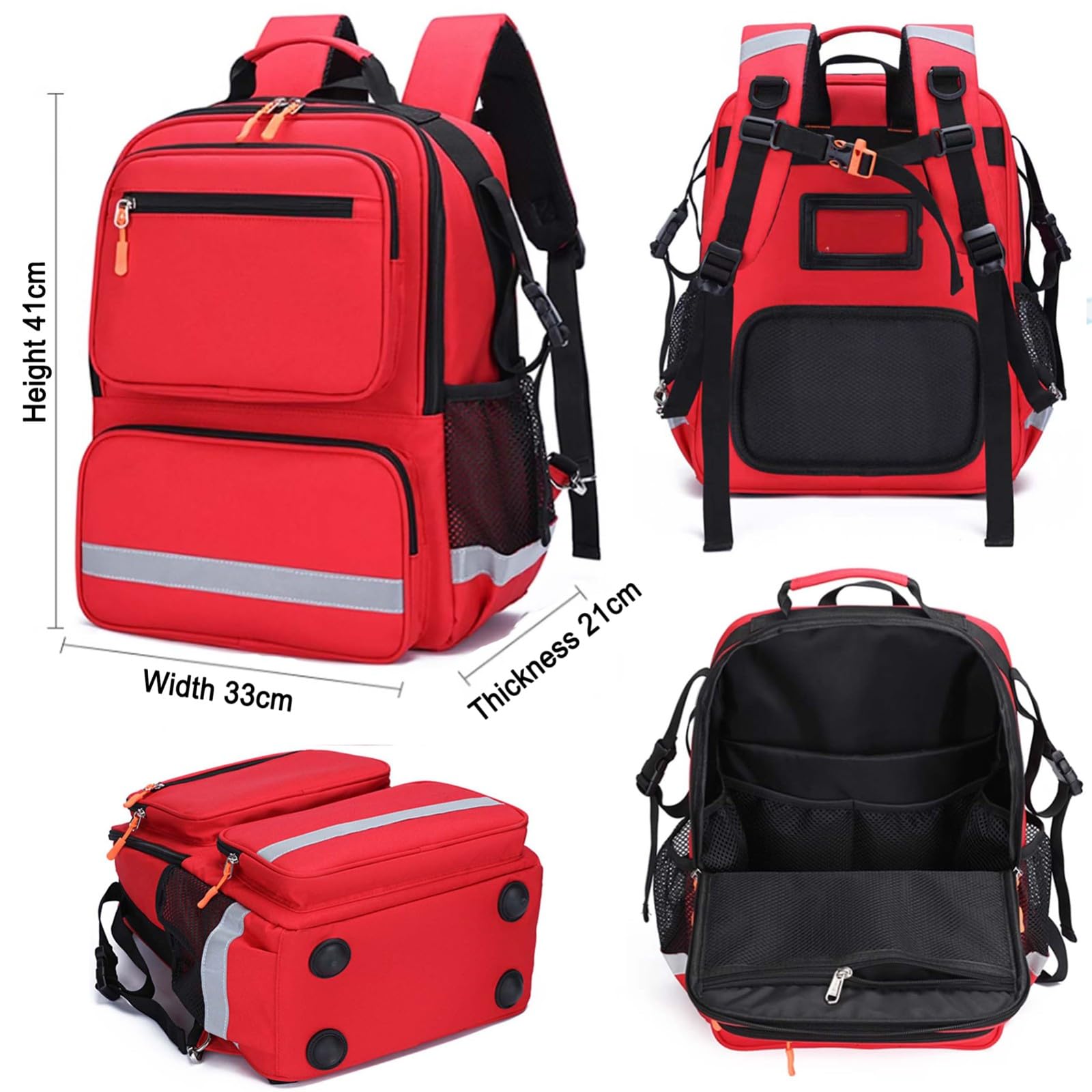 Cubstone Mochila Universal, Bolsa para Silla de Ruedas, Mochila Adaptable para niñas, Niños para Todas Las Habilidades y Edades - Mochila para Silla de Ruedas para Viajes/Escuela(E)