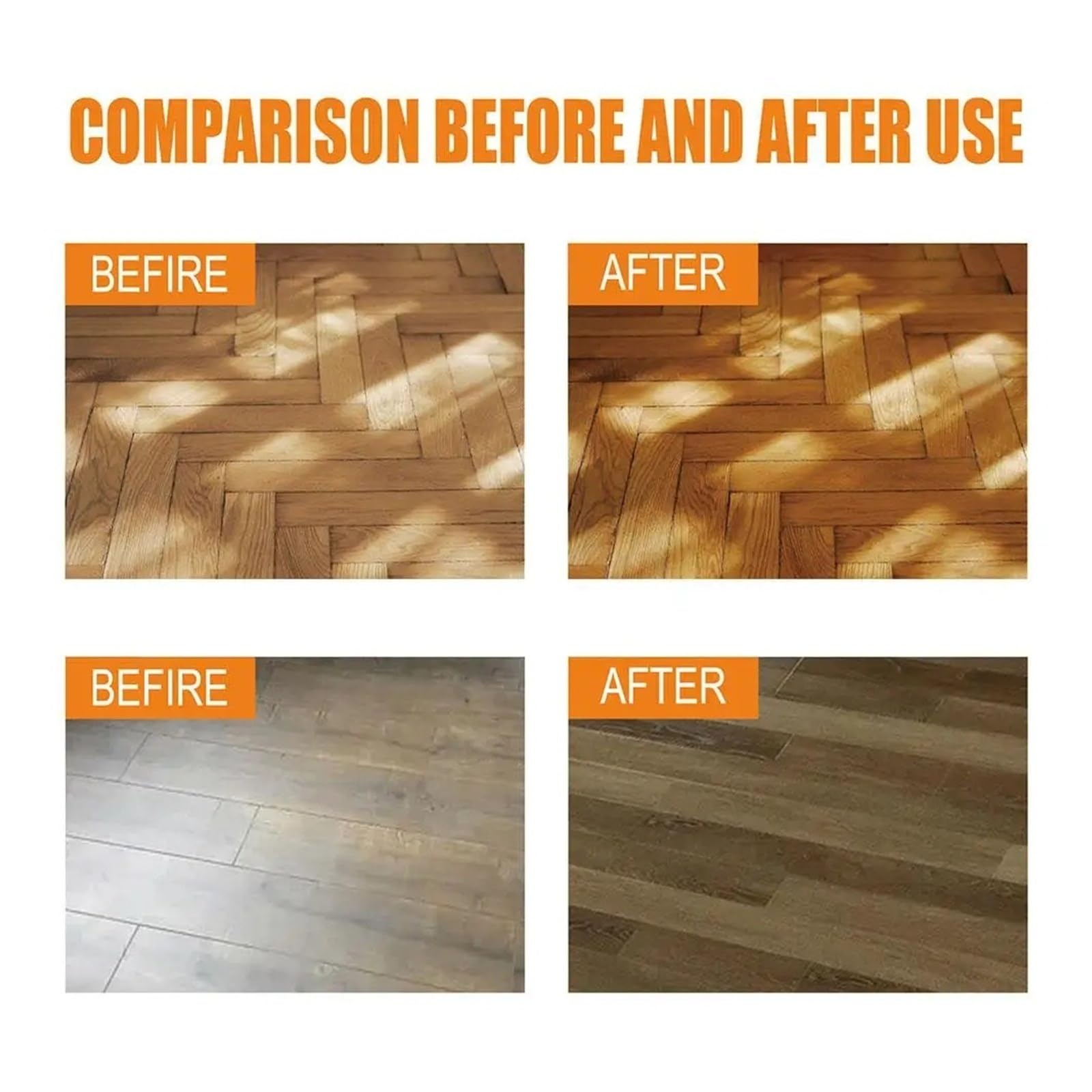 Solución de limpieza de suelos, limpiador de suelos de madera, quitamanchas de suelos, detergente, limpiador de suelos multisuperficie, para suelos de madera, 100 ml (3,38 onzas líquidas)(4pc)