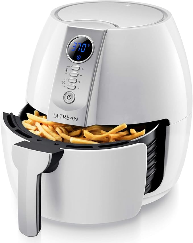 ULTREAN Air Fryer, 4.2 Quart (4 Liter) Electric Hot Air Fryers Oven