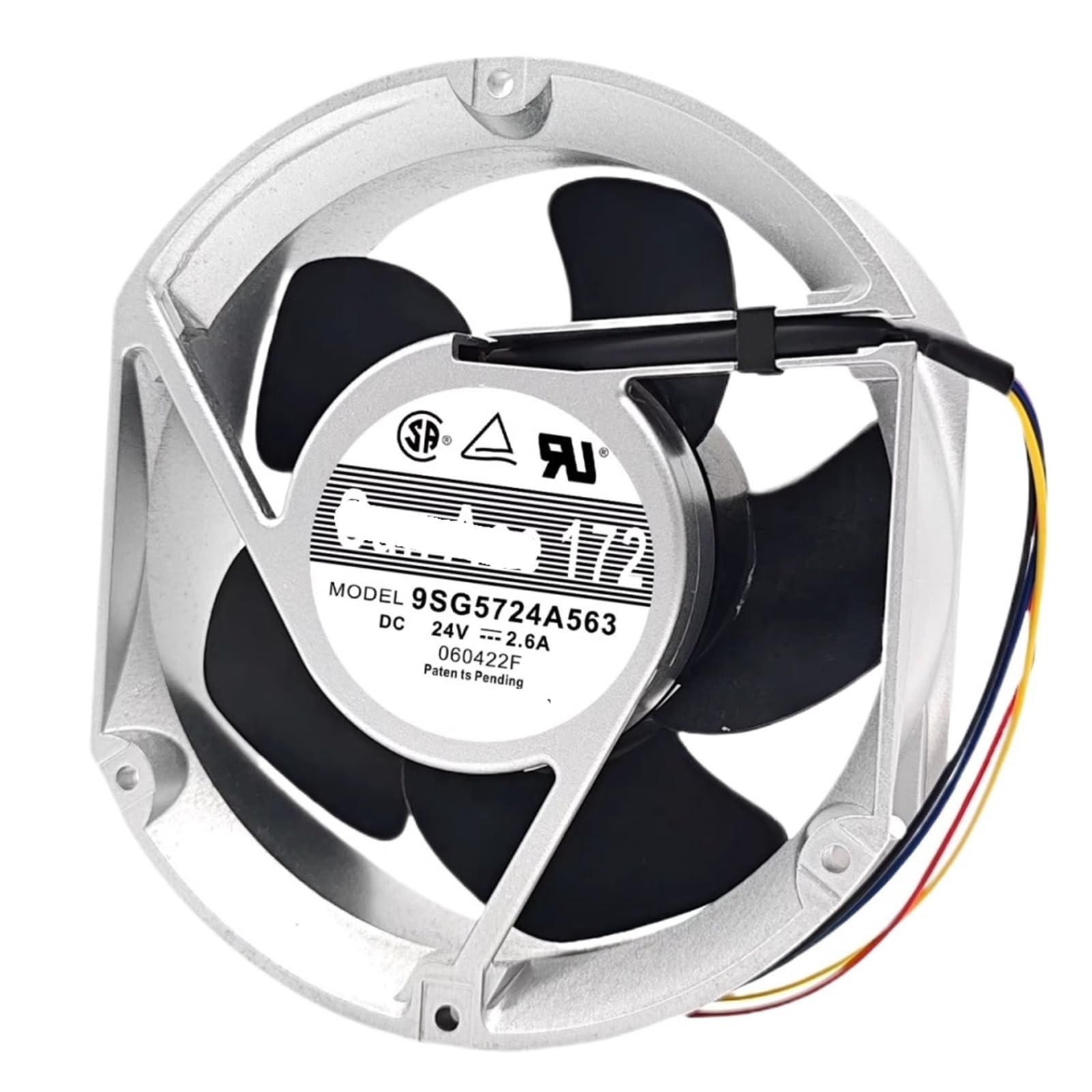 YMUGUEGH 172 9SG5724A563 24V 2.6A Cooling Fan 172x150x51mm, 3724RPM