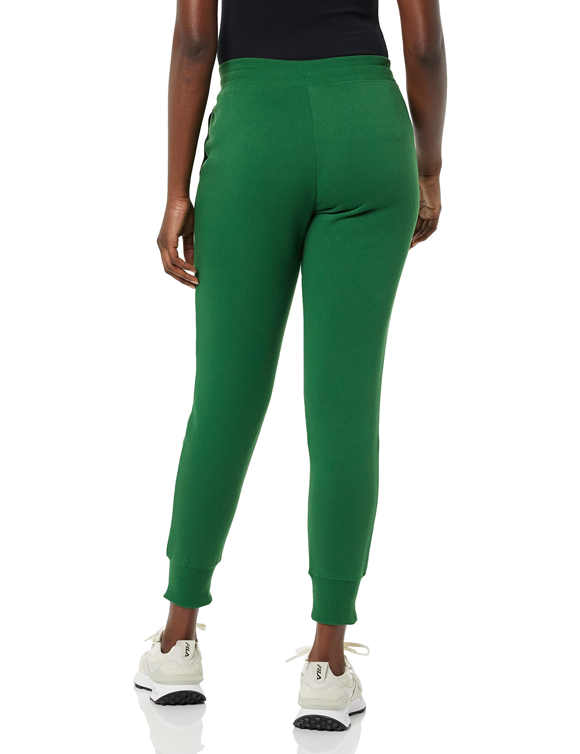 Amazon Essentials Pantaloni da Jogging in Pile con Risvolto (Disponibili in Taglie Forti) Donna