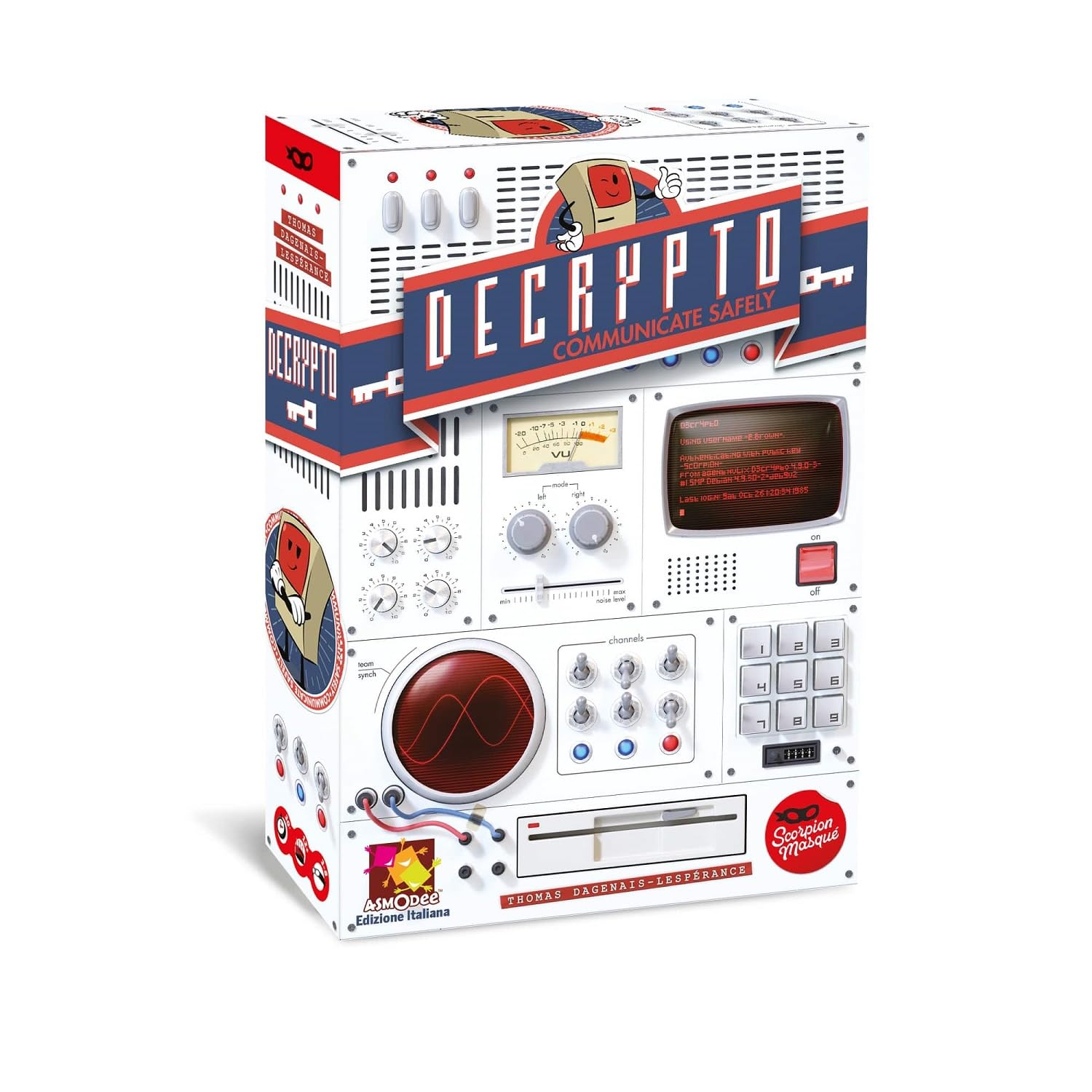Asmodee Decrypto Gioco Da Tavolo In Italiano - 3-8 Giocatori, 12+ Anni, Party Game Di Deduzione E Comunicazione Segreta - 5