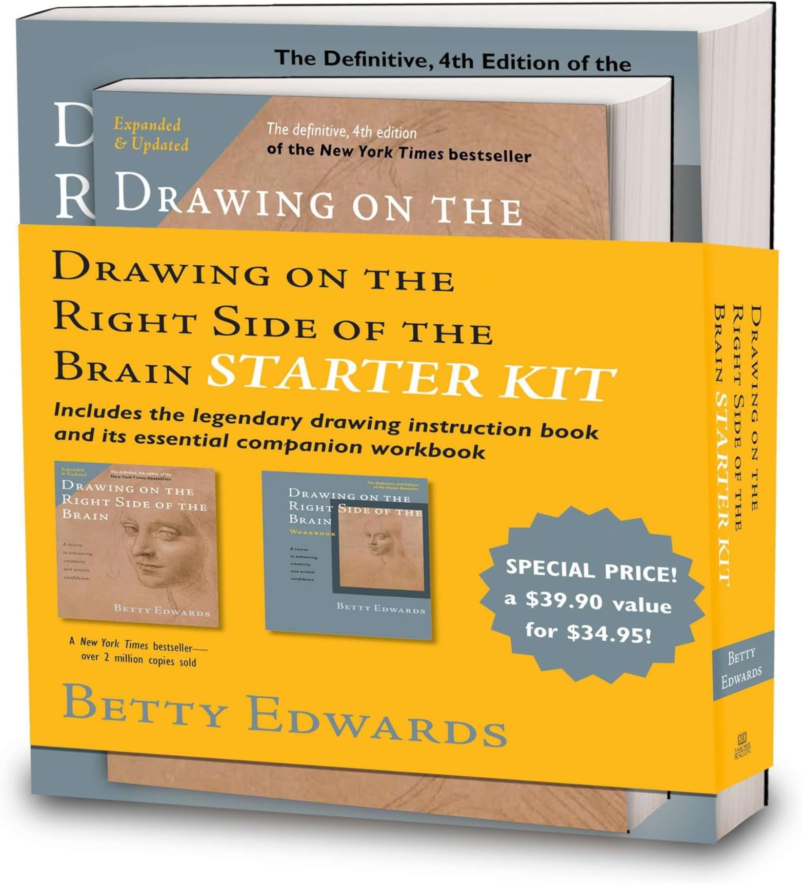 Drawing on the Right Side of the Brain Starter Kit: The Definitive