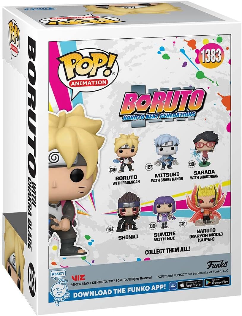 Funko Pop Boruto - Boruto w/Chakra Blade Figure (AAA Anime Exclusive)