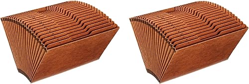 Globe-Weis PFXR217AHD Pendaflex - Archivo expandible resistente, parte superior abierta, 21 bolsillos, A-Z, pestañas de corte de 13, tamaño carta, disponible en Yaxa Costa Rica