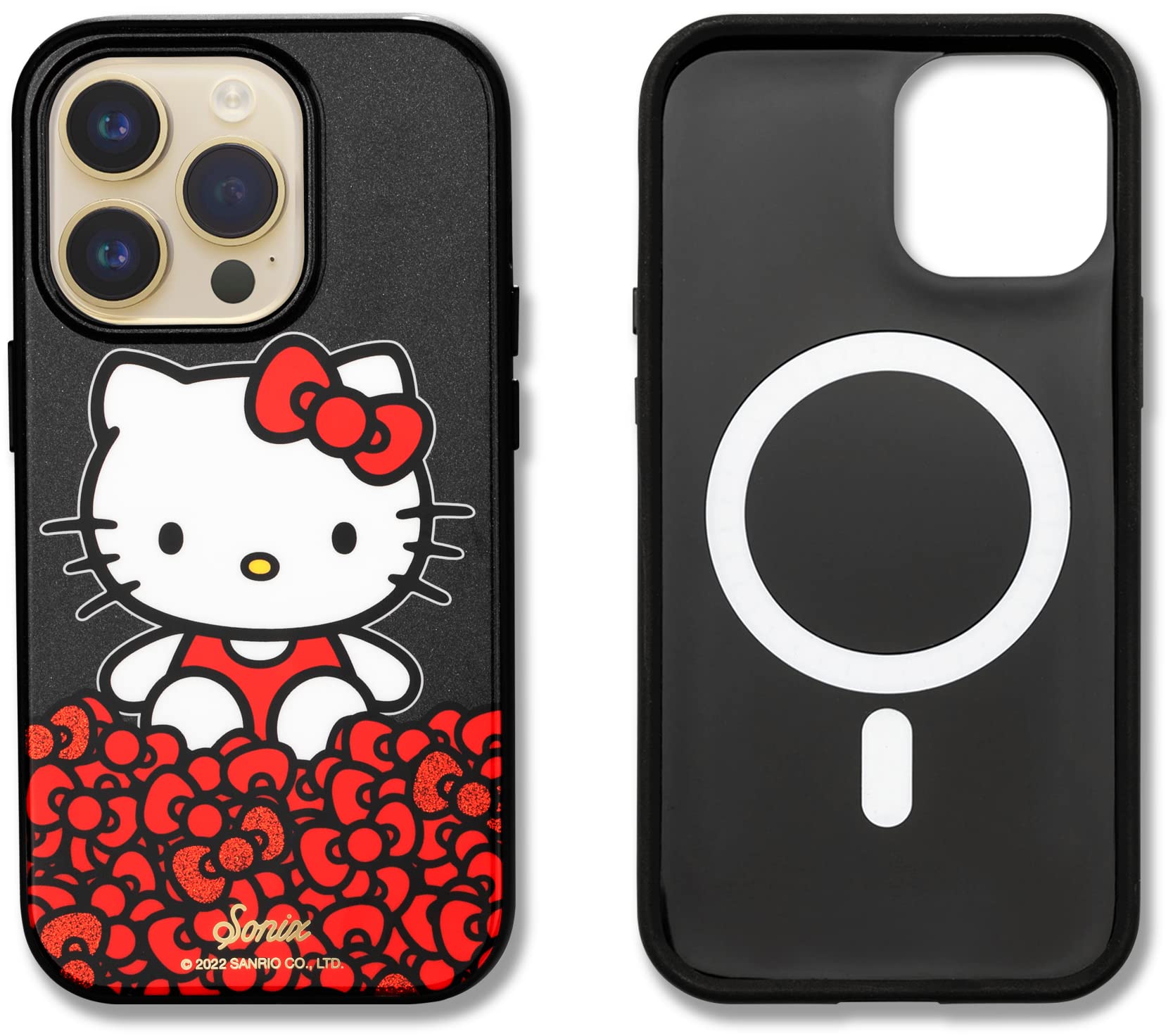 Coque Sanrio iPhone 14 Pro Hello Kitty antichoc compatible MagSafe - 7