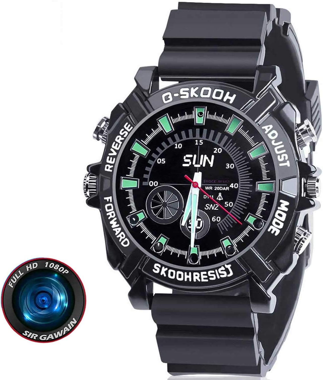 1080P Micro Camera Hidden Cameras with 32 GB Memory Card Night Vision Cameras Multifunction Smart Waterproof IR for Baby Monitor