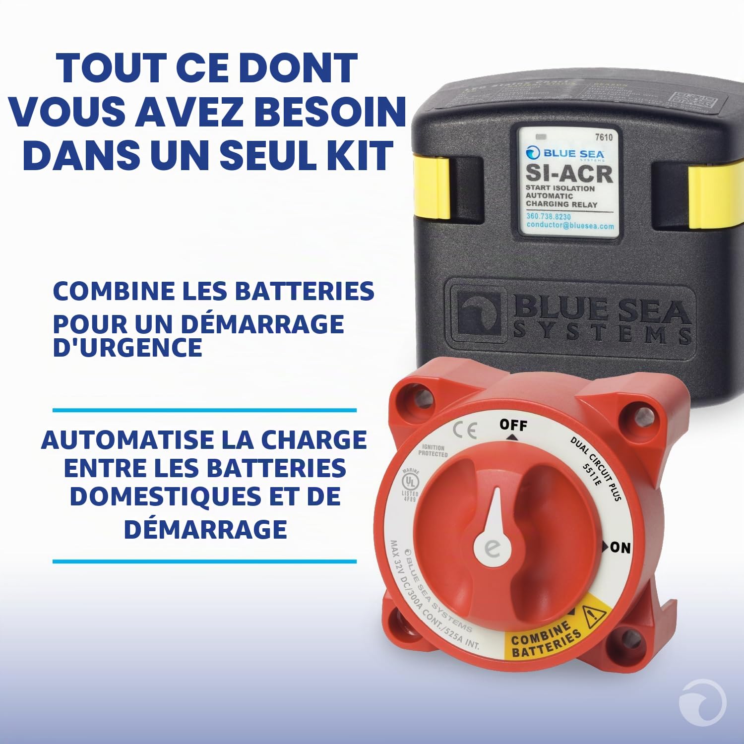 Blue Sea Systems Add-a-Battery kit