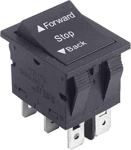 SHENGLE Accesorios de interruptor de parada hacia adelante para niños, paseo eléctrico en el coche, piezas de repuesto de coche eléctrico para niños