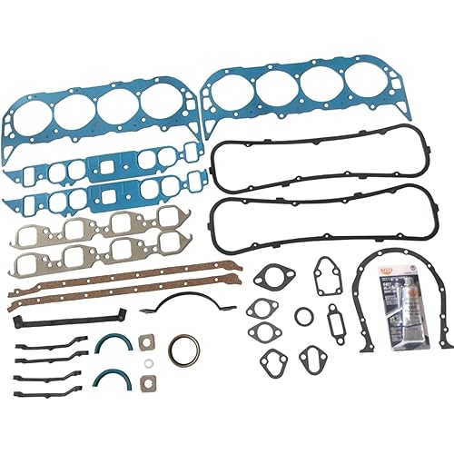 Gasket w/Seal Silicone for Chevy C20 for GMC 7.4l V8 454 Big Block Mark IV Engines for A New Big Block Chevy Fel-pro (ks2630) Complete Overhaul Gasket Kit. for ’80-’85 454 Mark Iv Engines.