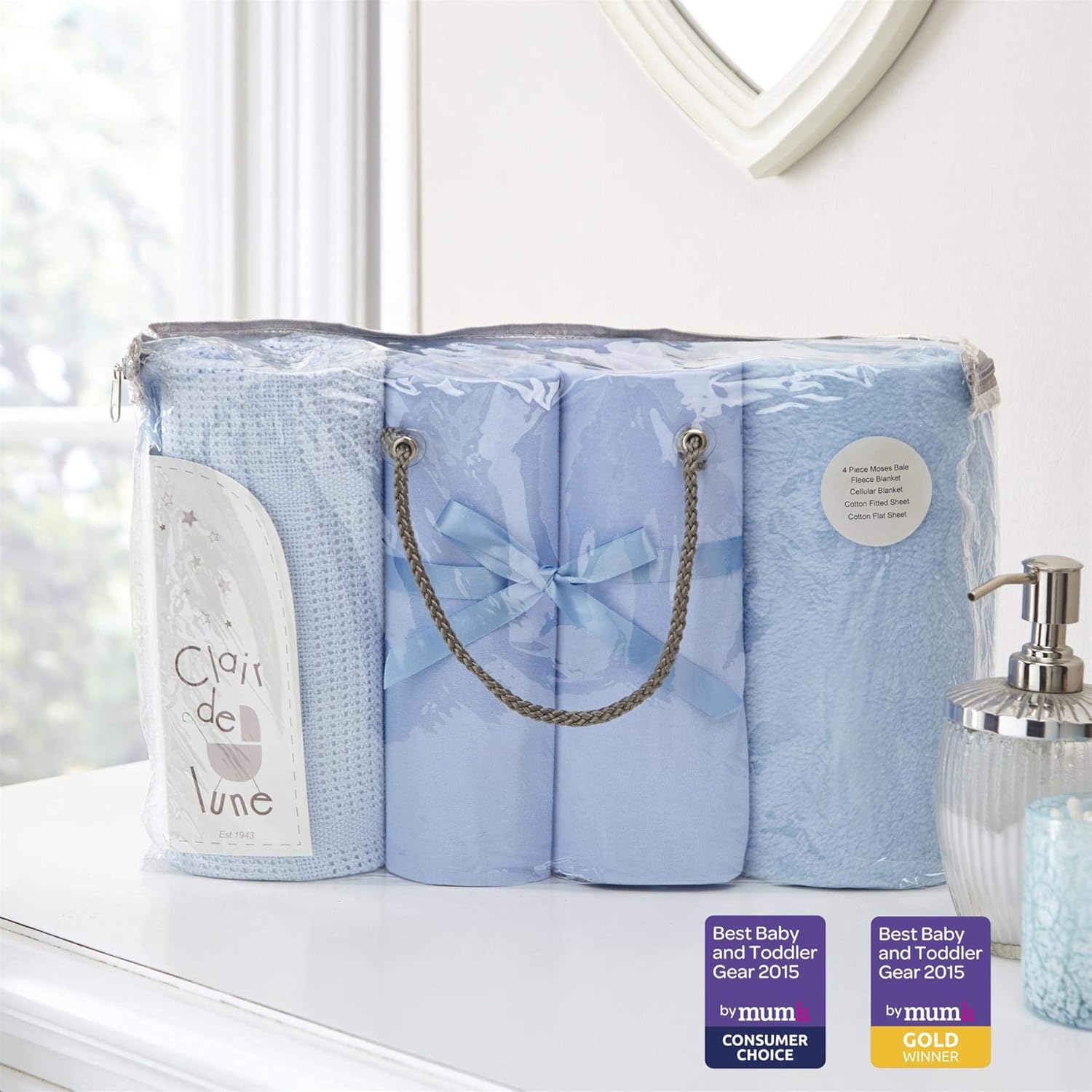 clair de lune moses basket bedding