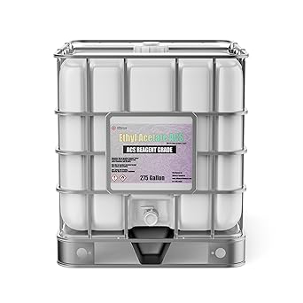 Alliance Chemical Ethyl Acetate ACS Grade - High Purity Solvent for Professional Laboratory and Industrial Use - 275 Gallon IBC Tote