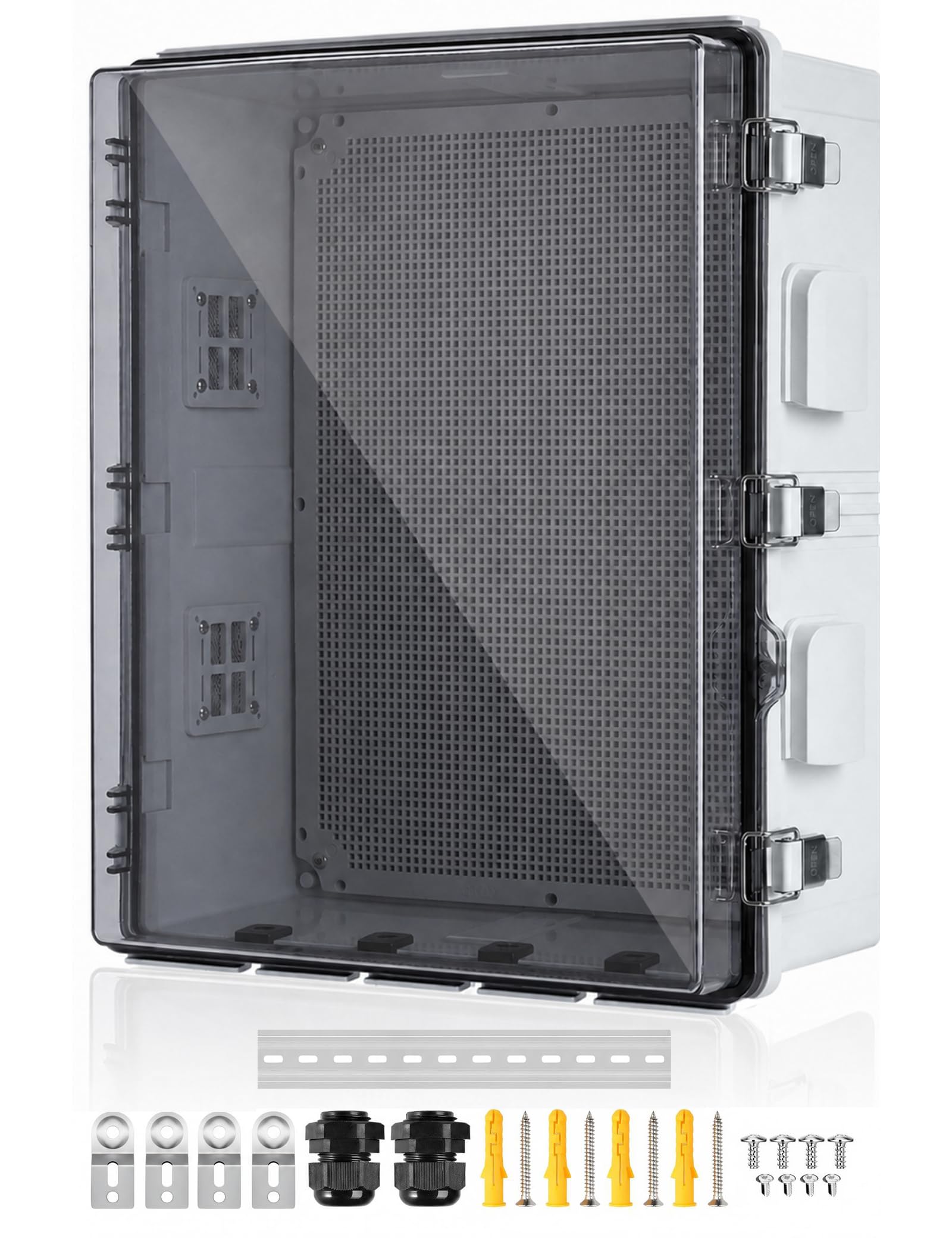 Vented Outdoor Electrical Box - Waterproof & Durable -11