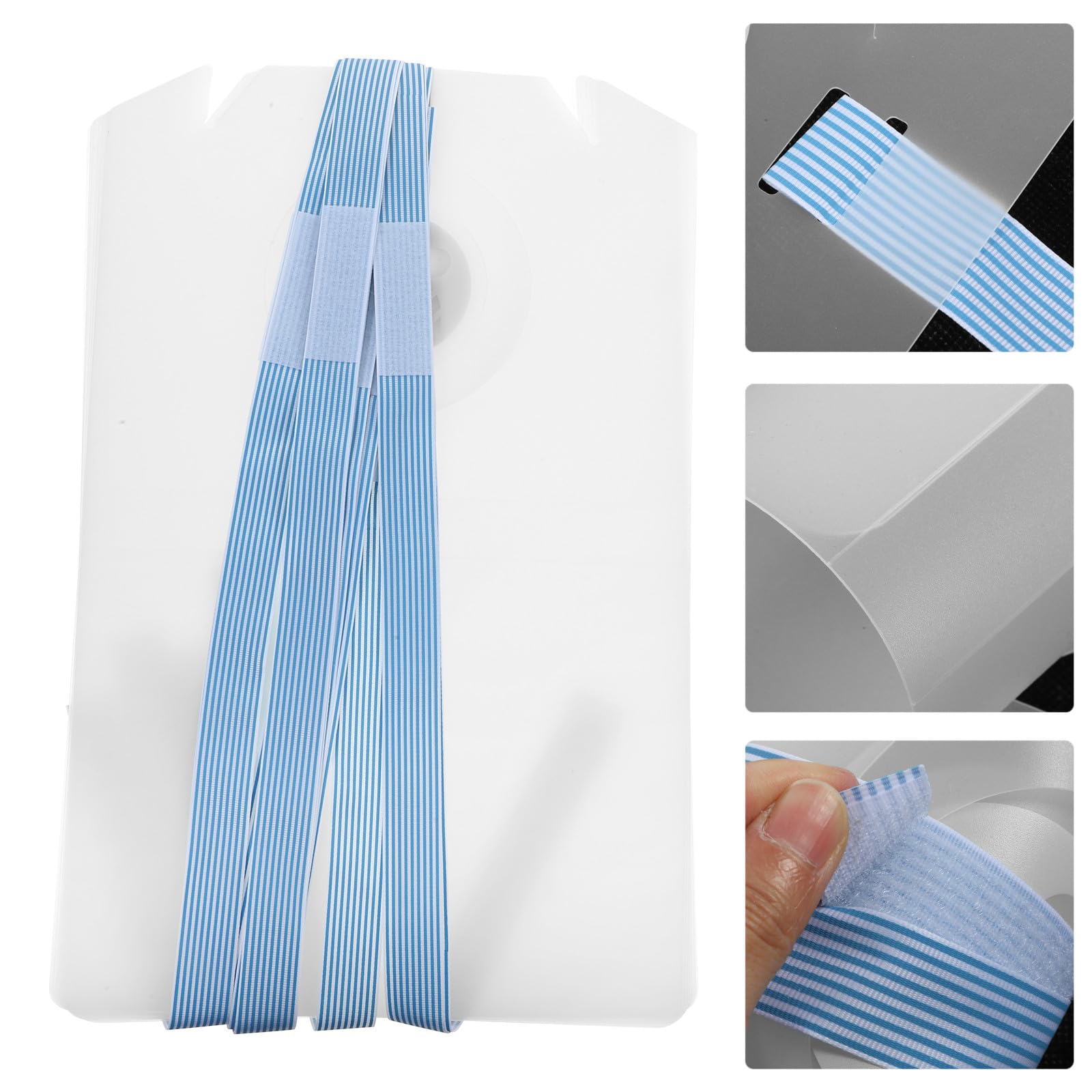 Luxshiny 10 Stück Wäschefaltbrett Robustes Kunststoff Faltbrett für T shirts und Hemden Kleiderordner für Schrank und Schublade Wäscheorganisator für Erwachsene