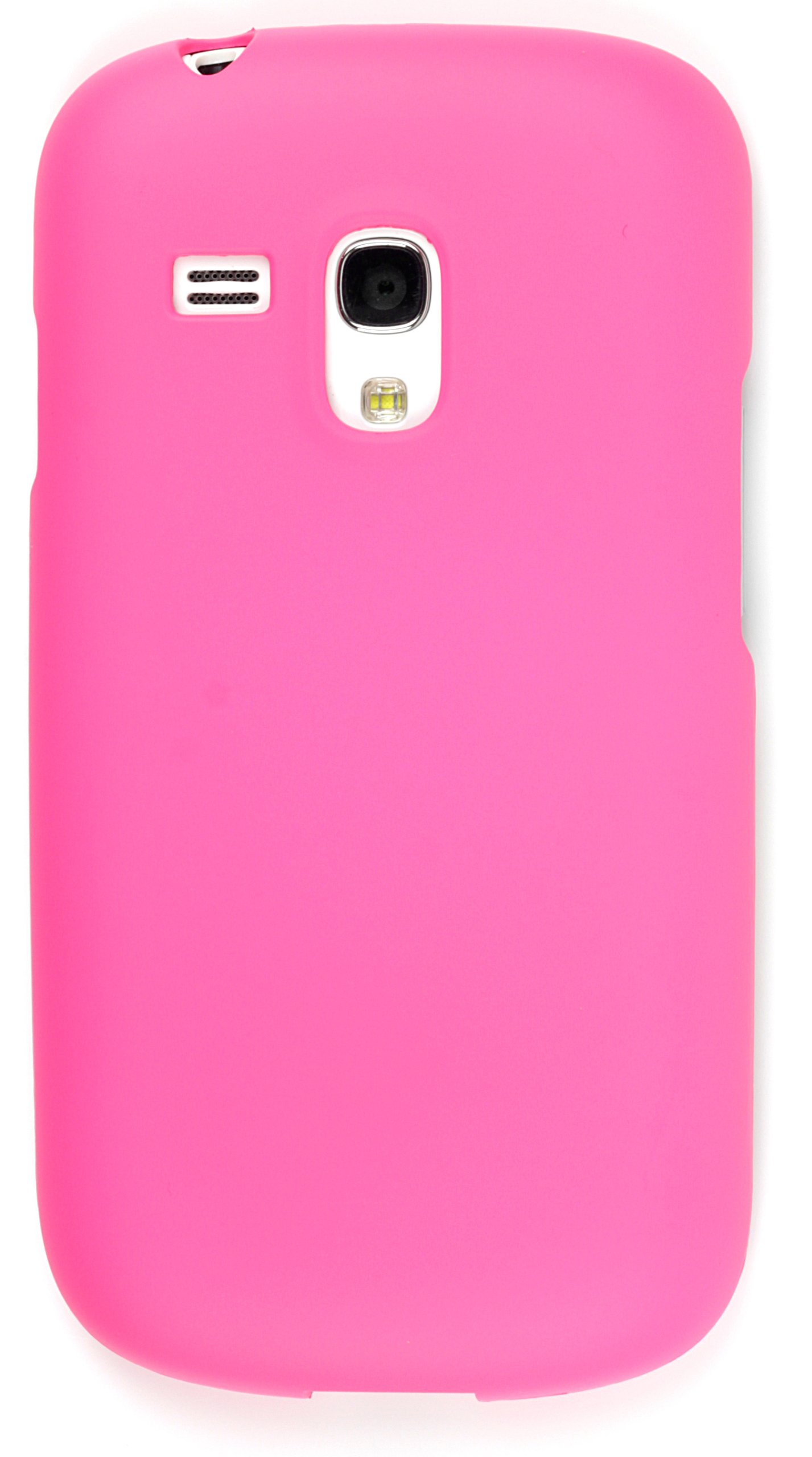 Samsung Licensed Hard Shell Clip-On Case Cover for Samsung Galaxy S3 Mini by Anymode - Pink